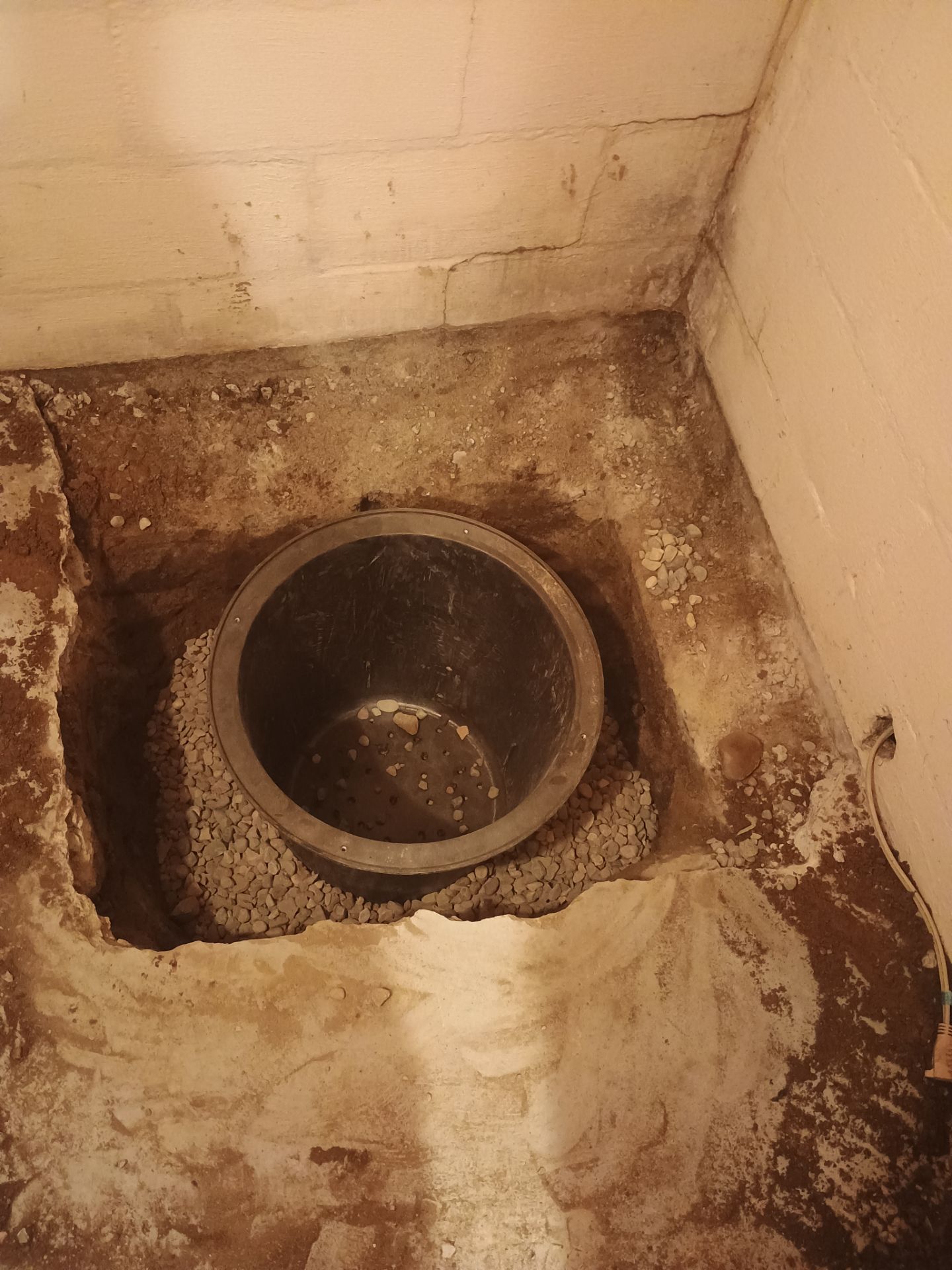 Sump Basin & Discharge Completion in St. Paul, MN by Waterproofing Northeast