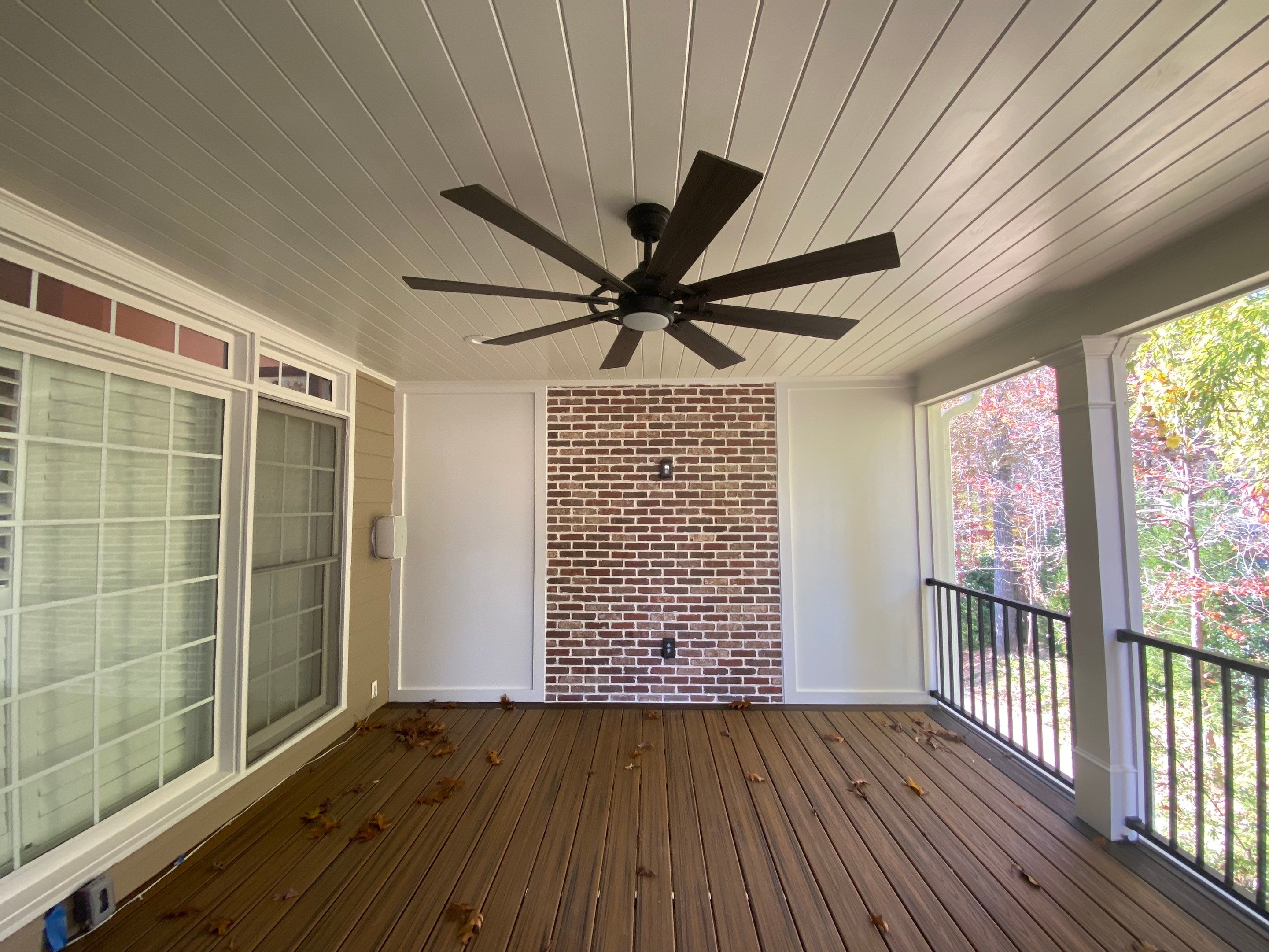 Smyrna Composite Deck and Covered Porch Renovation by Swift Home Renovations