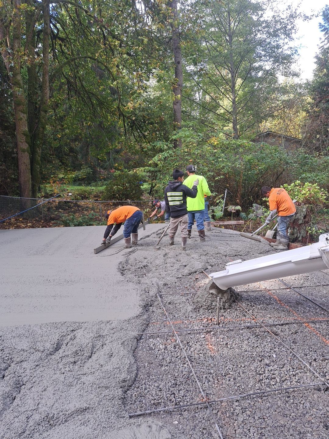 Pia | Custom Concrete Driveway, Walkway & Floating Steps by Jireh Asphalt & Concrete Inc 