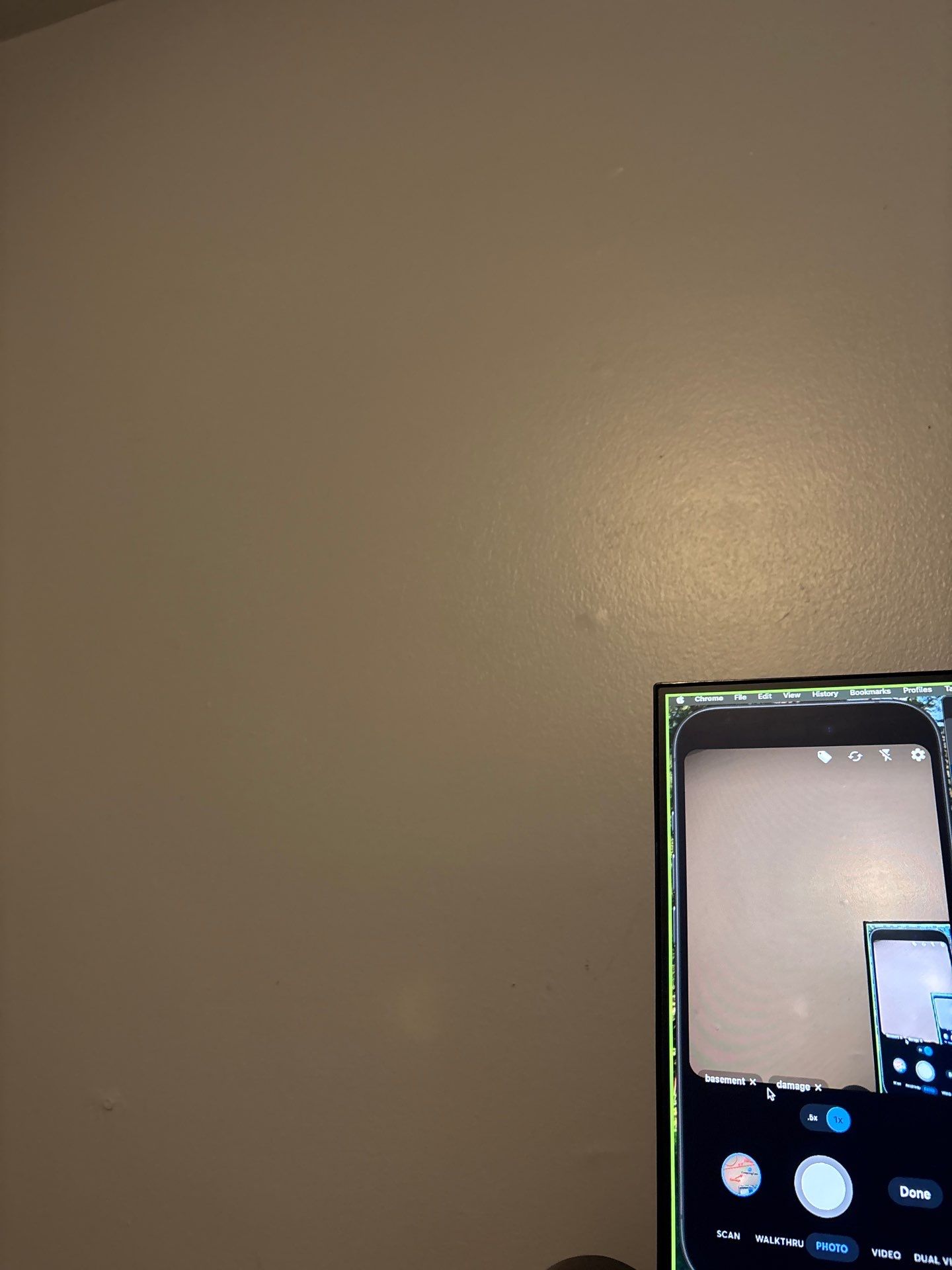Interior Wall Refresh and Ceiling Fixture Installation in Denver by CompanyCam Sales Demo