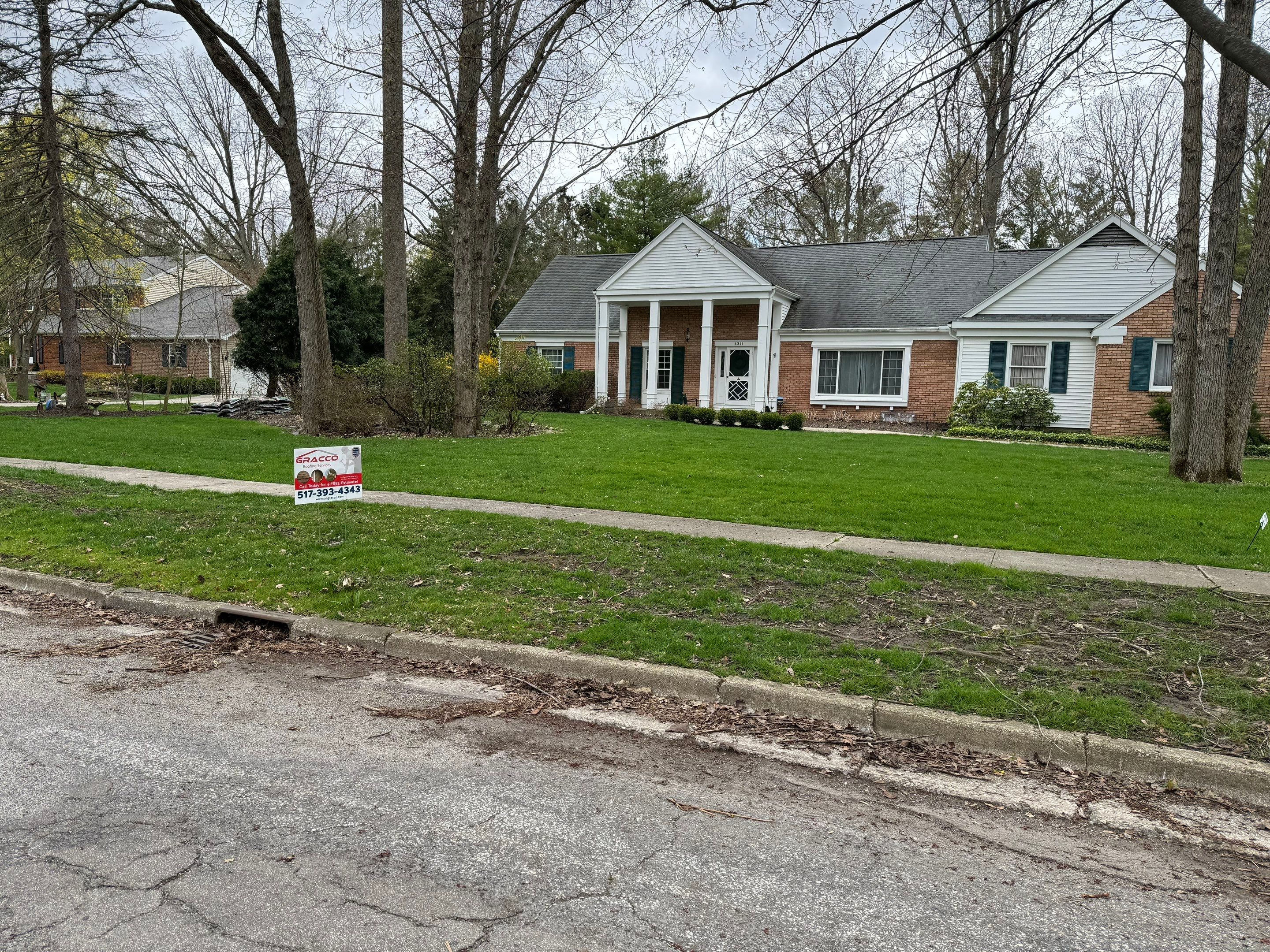Residential Roofing Installation using Certainteed Landmark ClimateFlex by GRACCO