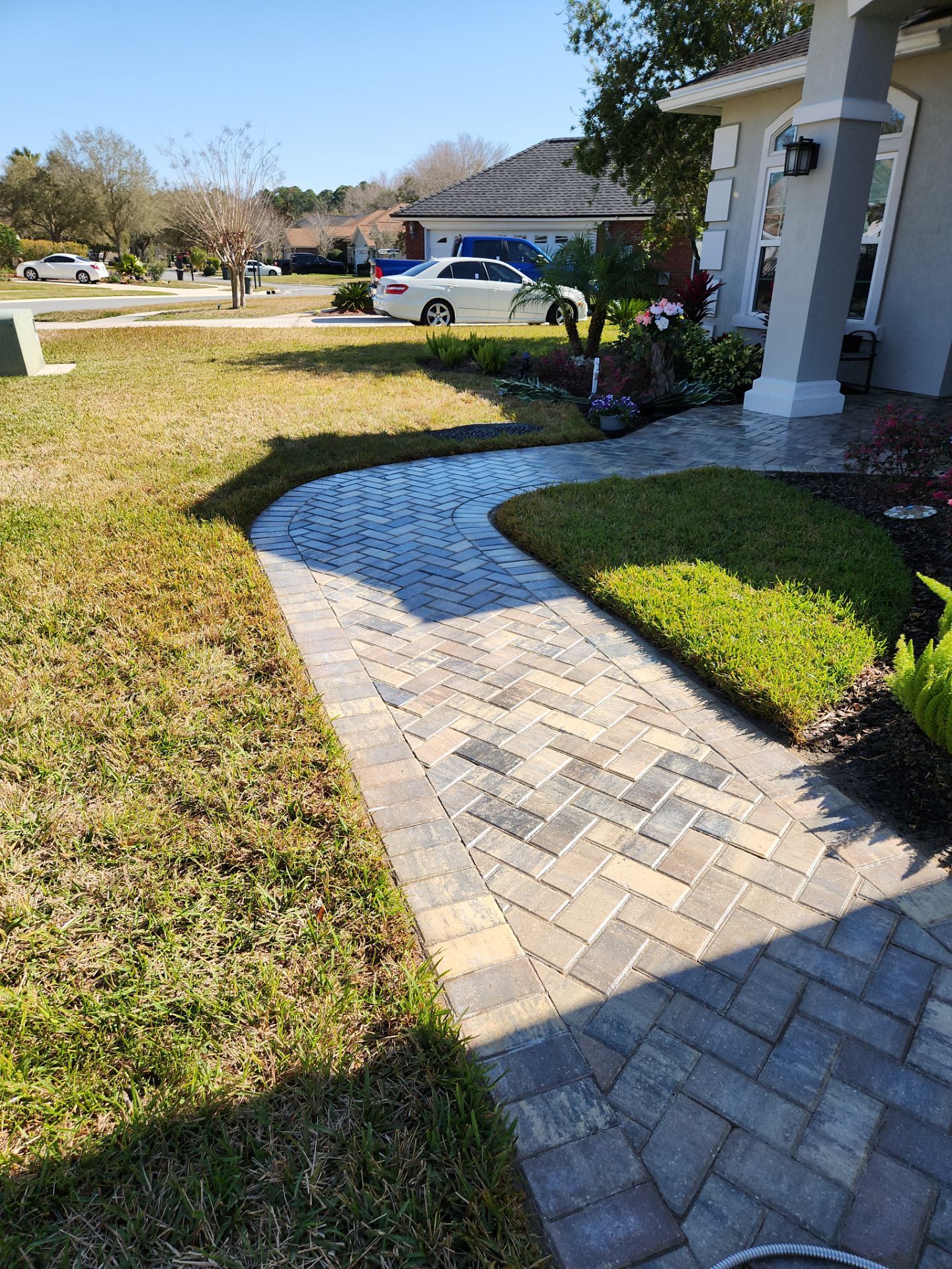 Pavers using Concrete Sealant by DuraSeal
