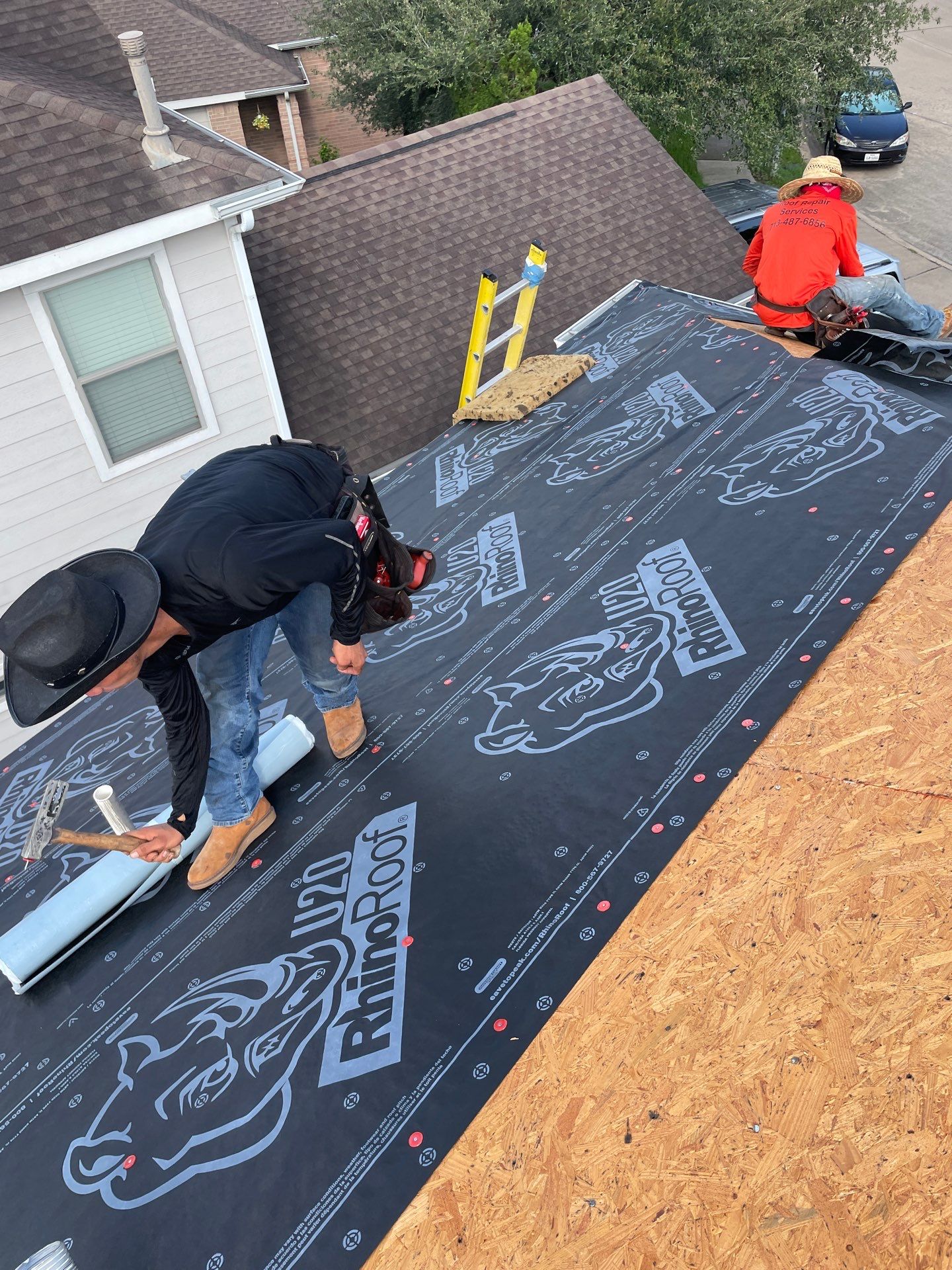 Residential Roofing Repair using Owen's Corning Duration (Lifetime) Shingles by Roof Repair Company