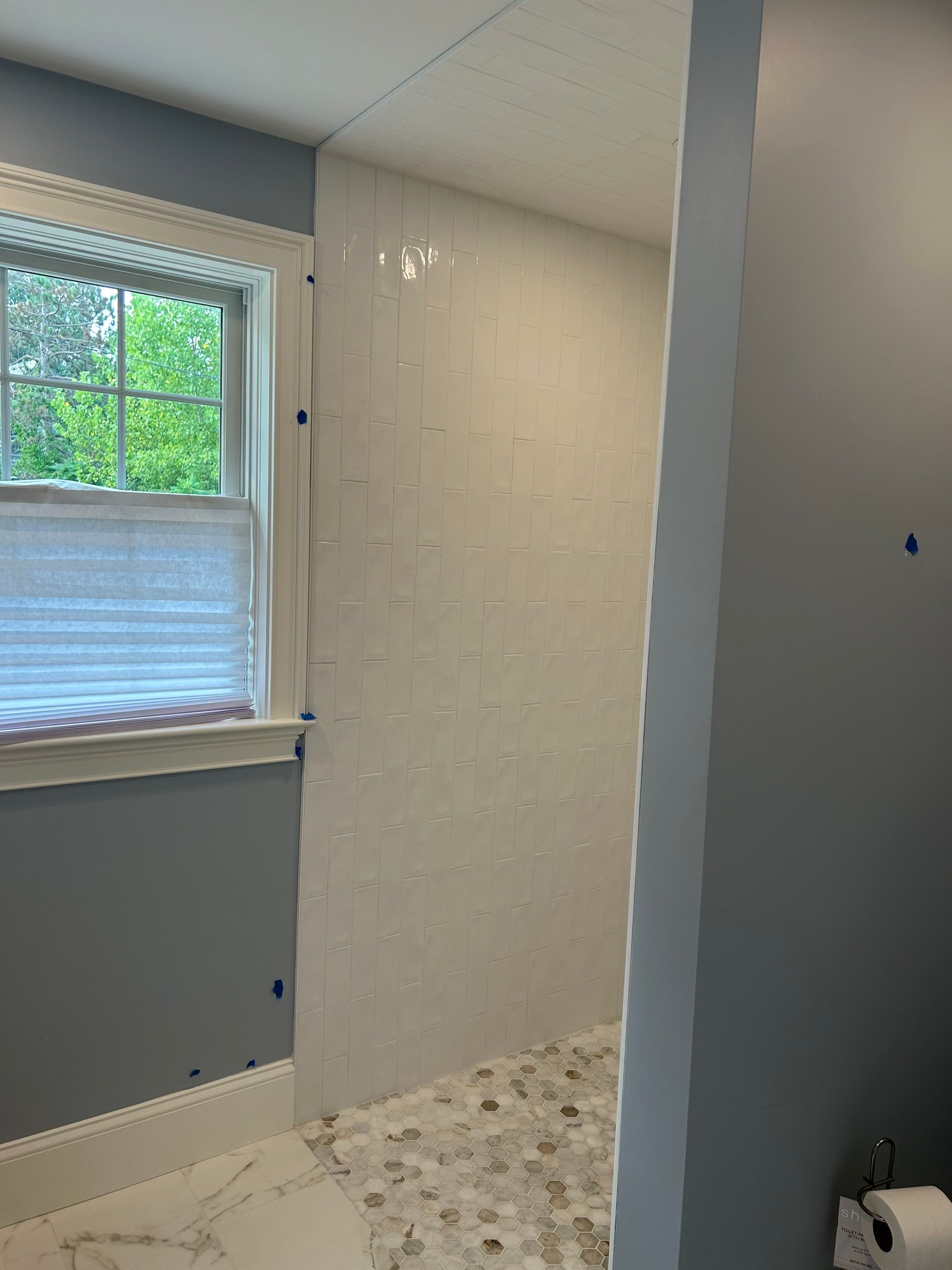 Shower Enclosure using Tempered Low Iron Shower Glass by Cheshire Glass Company