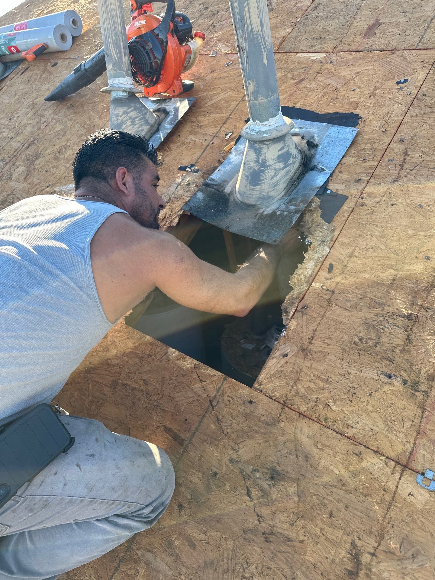 Project in Pearland by Motion Roofing