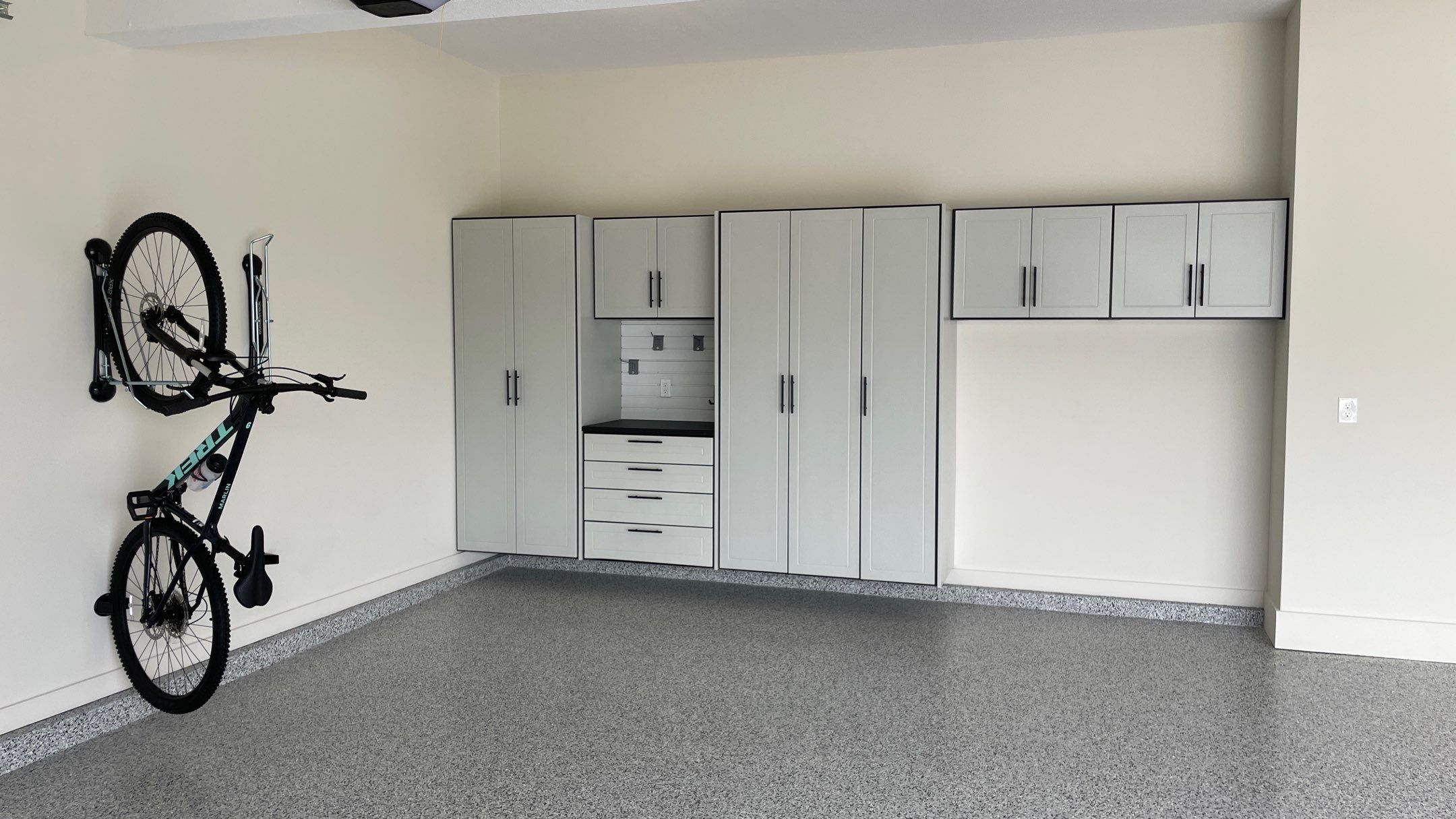 Al B. gets new cabinets in their garage by Banner Garage