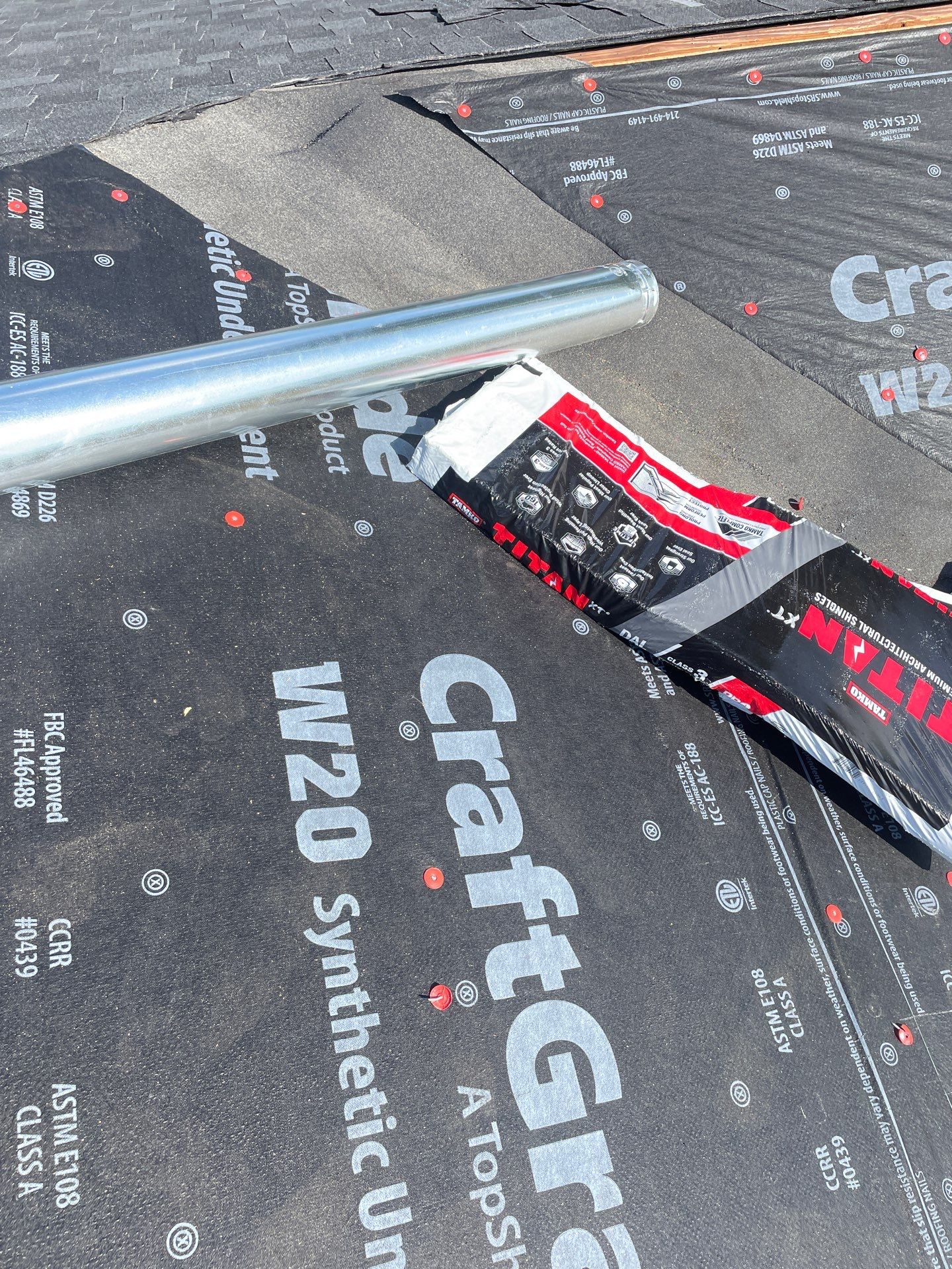 Residential Roofing Installation using Owen's Corning Duration (Lifetime) Shingles by Roof Repair Company