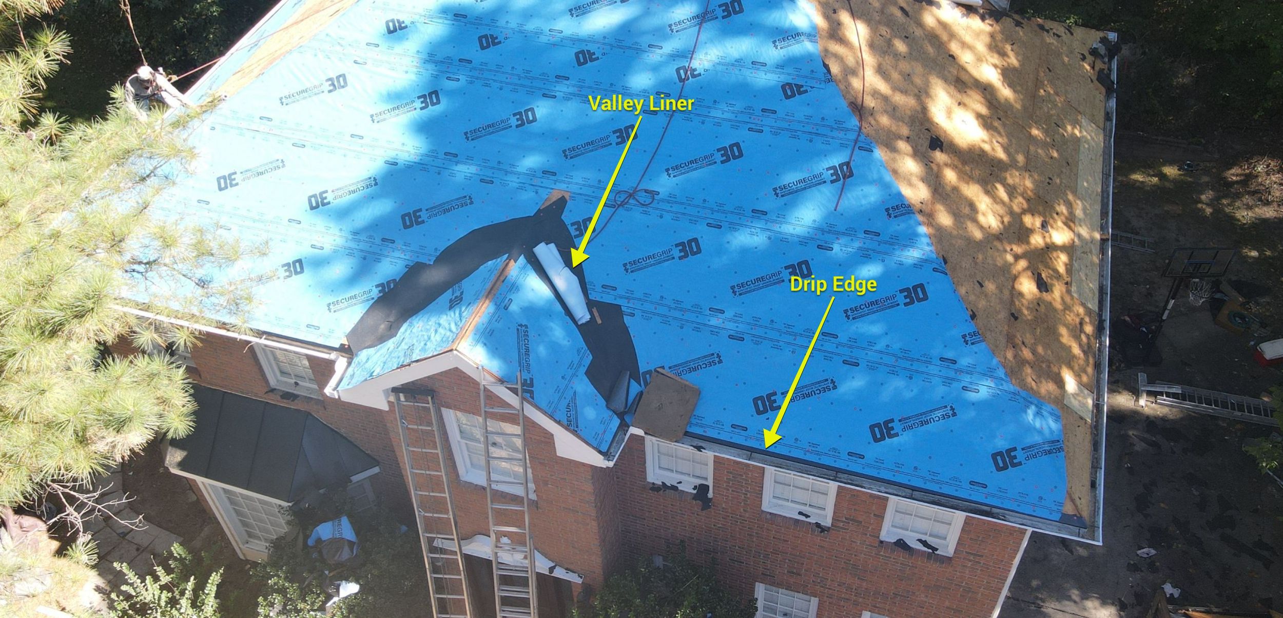 Residential Roofing Installation using Owens Corning by Inspector Roofing and Restoration