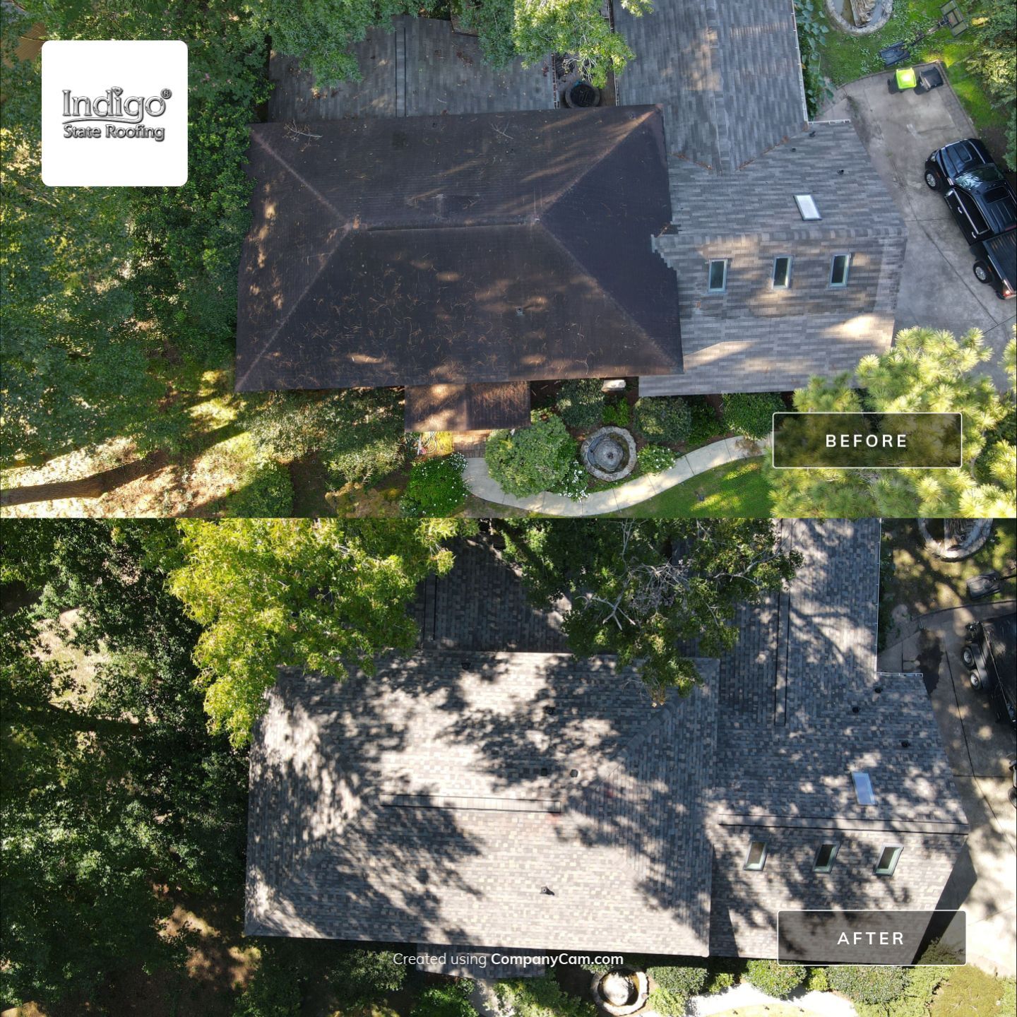 NEW ROOF WITH TRIM RESTORATION by Indigo State Roofing