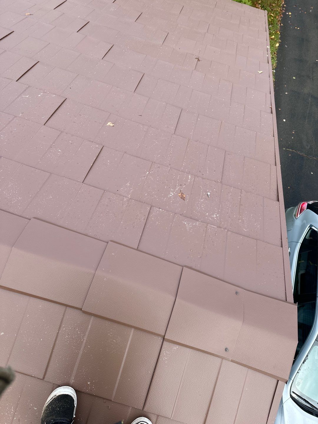 Residential Roofing Installation using Wakefield Bridge Steel Shingle by Ideal Steel by Artisan Roofing & Home Improvements Inc.