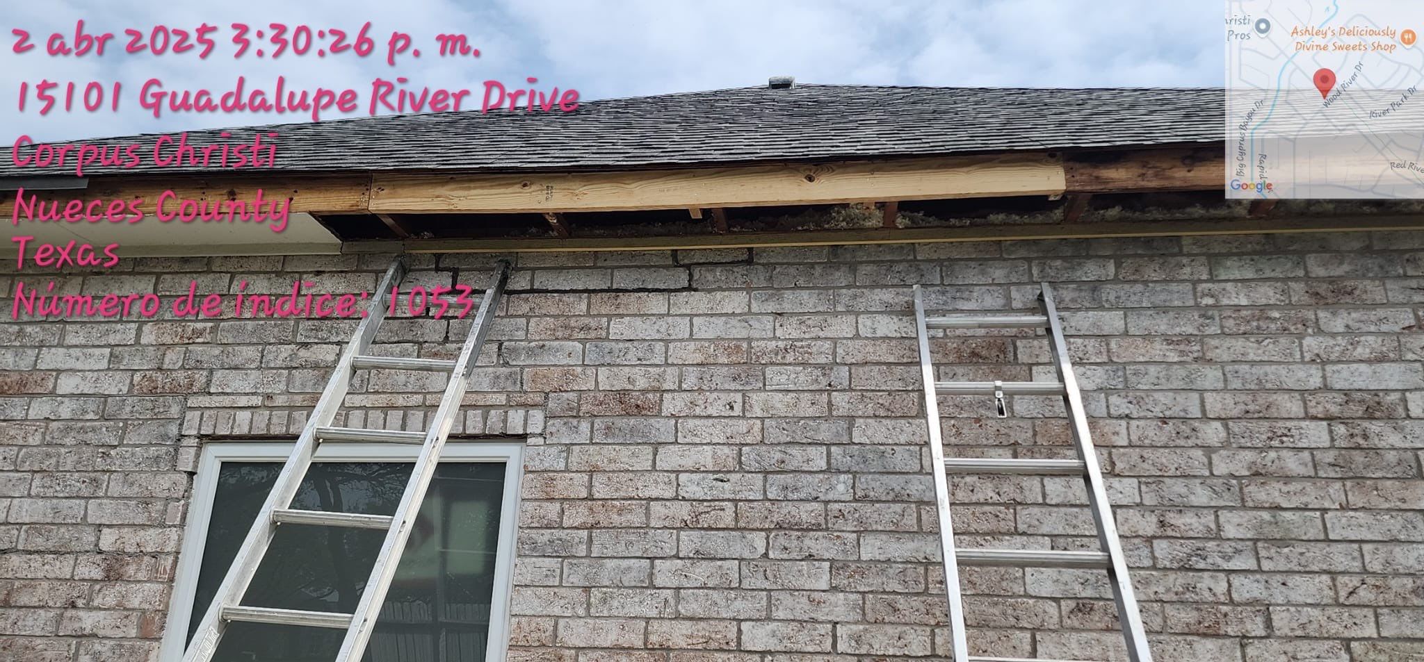 Run down on River Drive by Bayfront Roofing and Construction