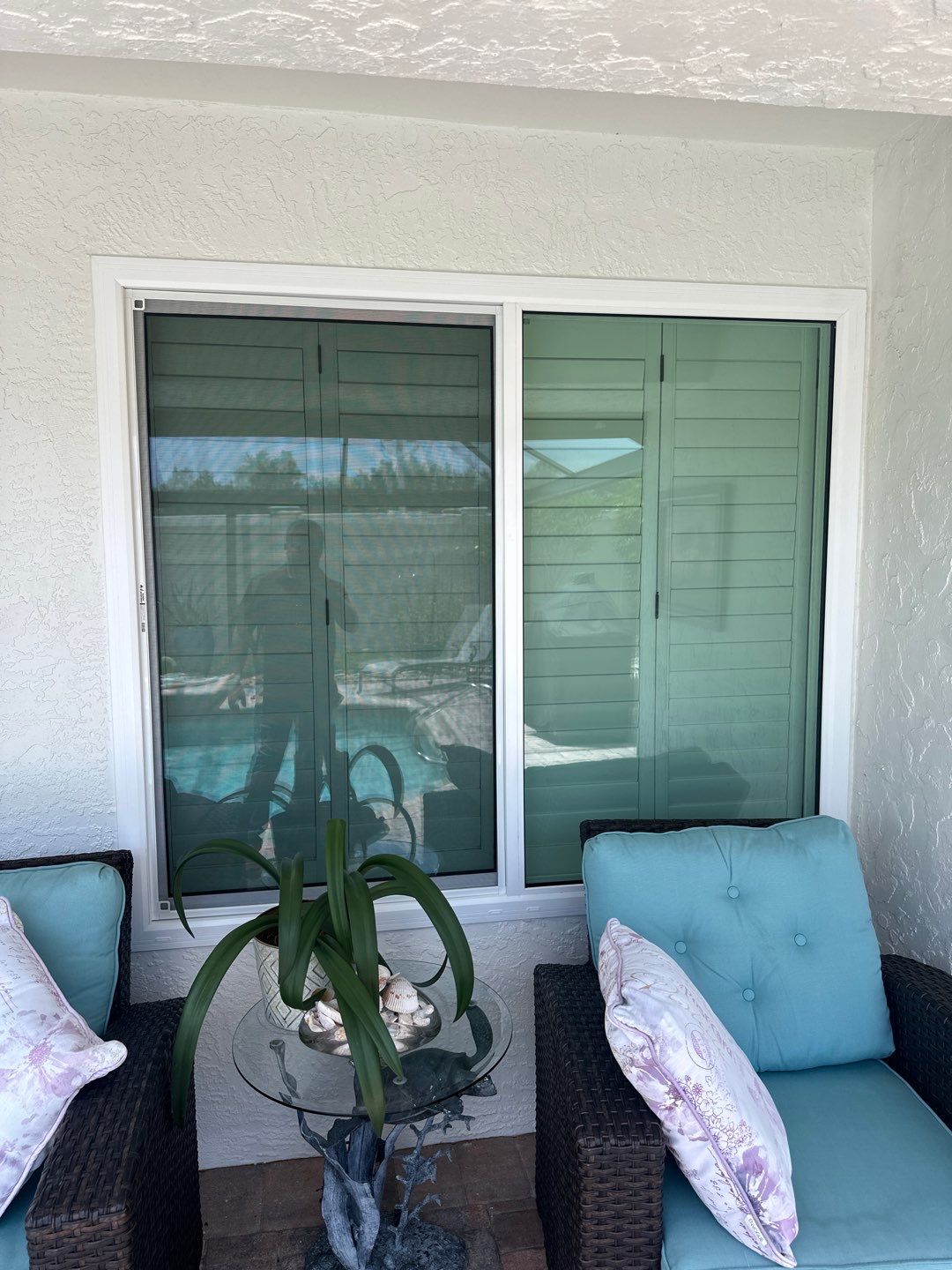 Window Installation using PGT Aluminum for the doors and PGT Vinyl for the Windows  by Windows For Life 