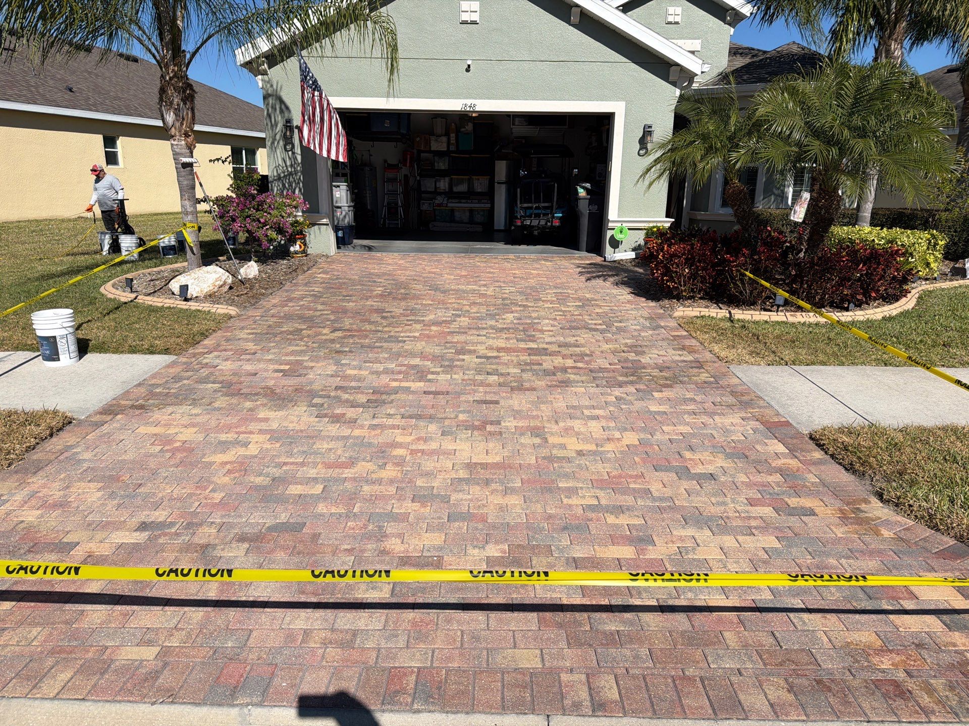 Paver Stripping and Sealing in Sun City Center by Supreme Paver Experts