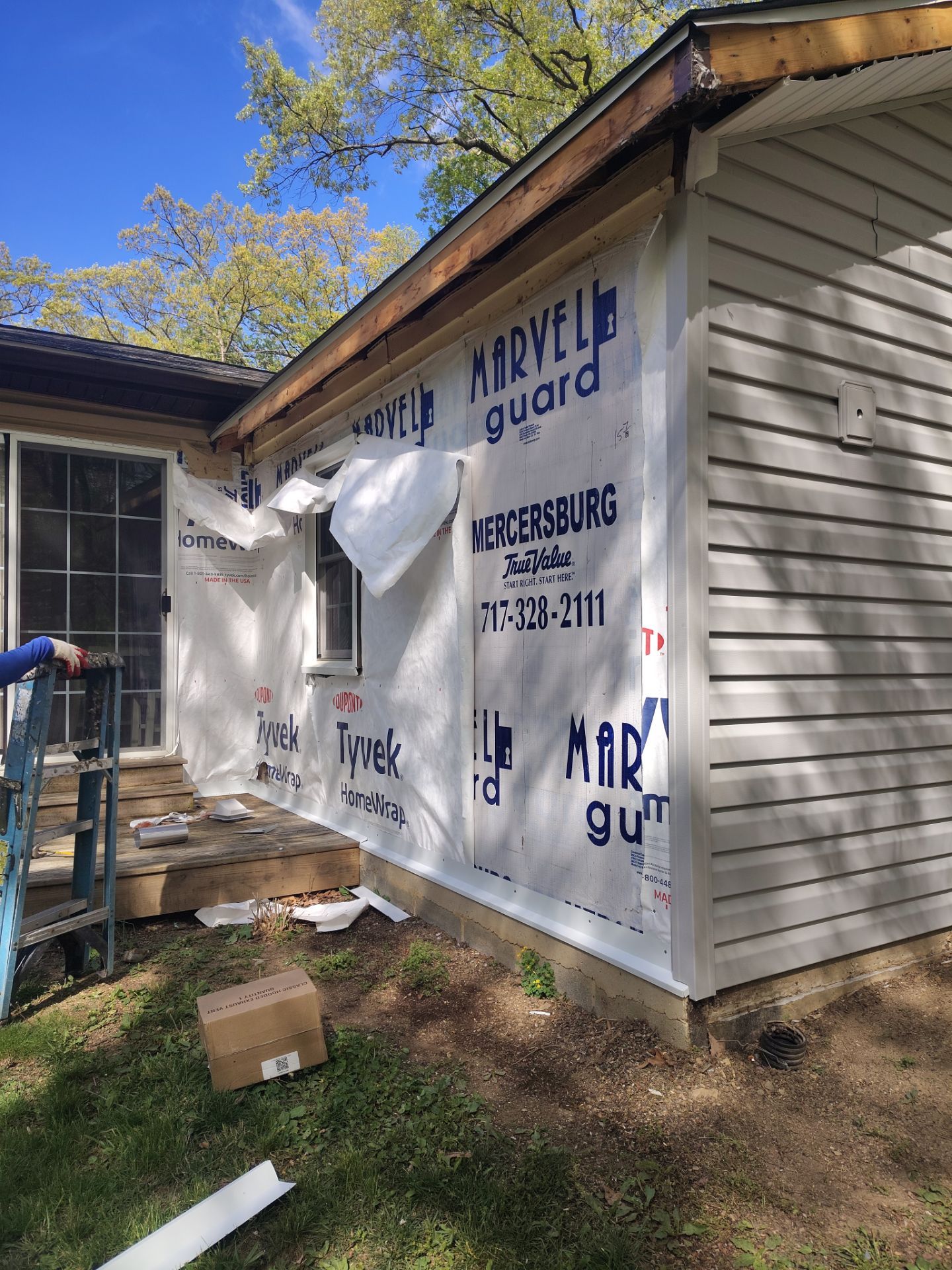 Complete exterior remodel  by Teflon Roofing
