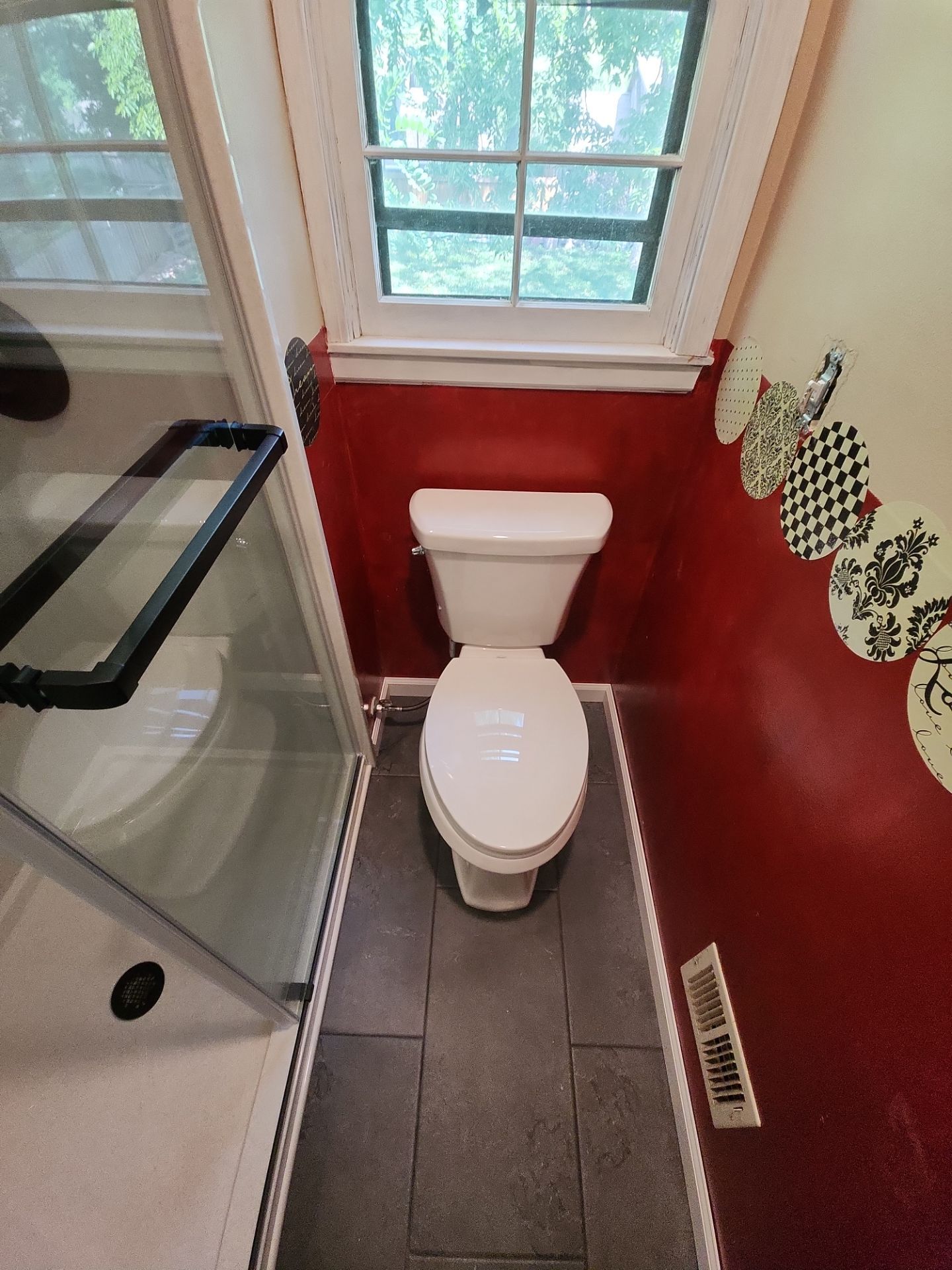 Bathroom Remodel using Tile Floor by The Shower Company