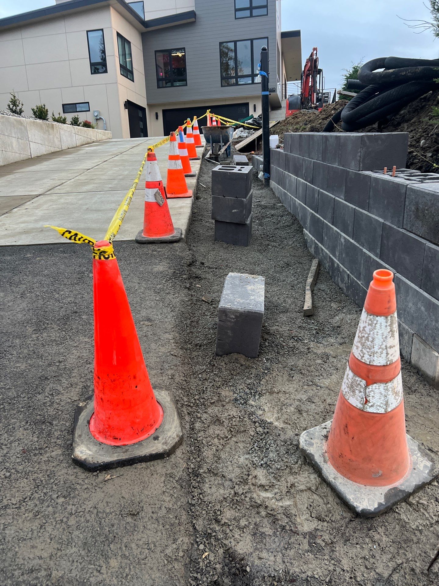 Retaining Wall & Concrete Patch Repair | Everett  by Jireh Asphalt & Concrete Inc 