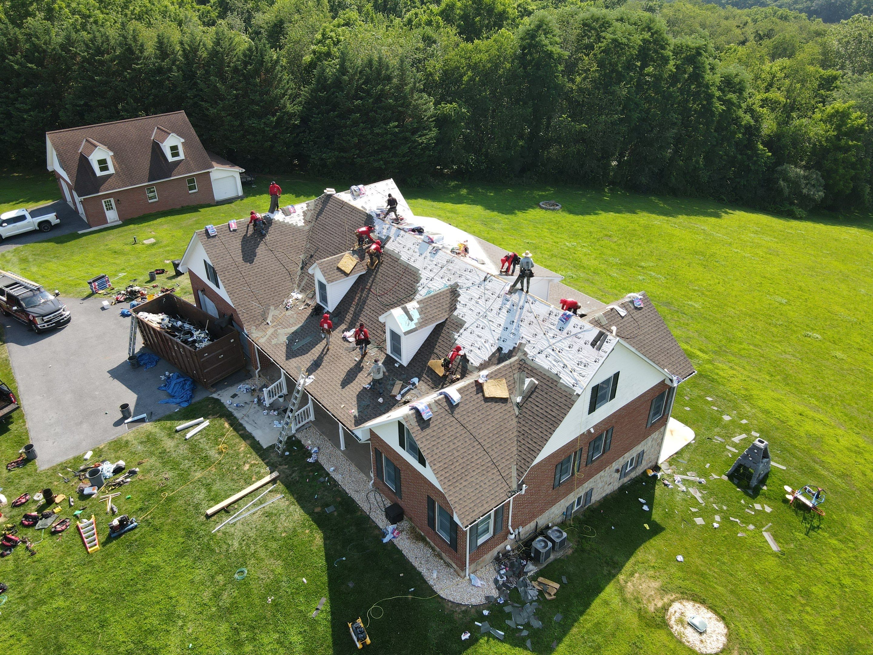 Gaf Roof Replacement - Barkwood by Teflon Roofing