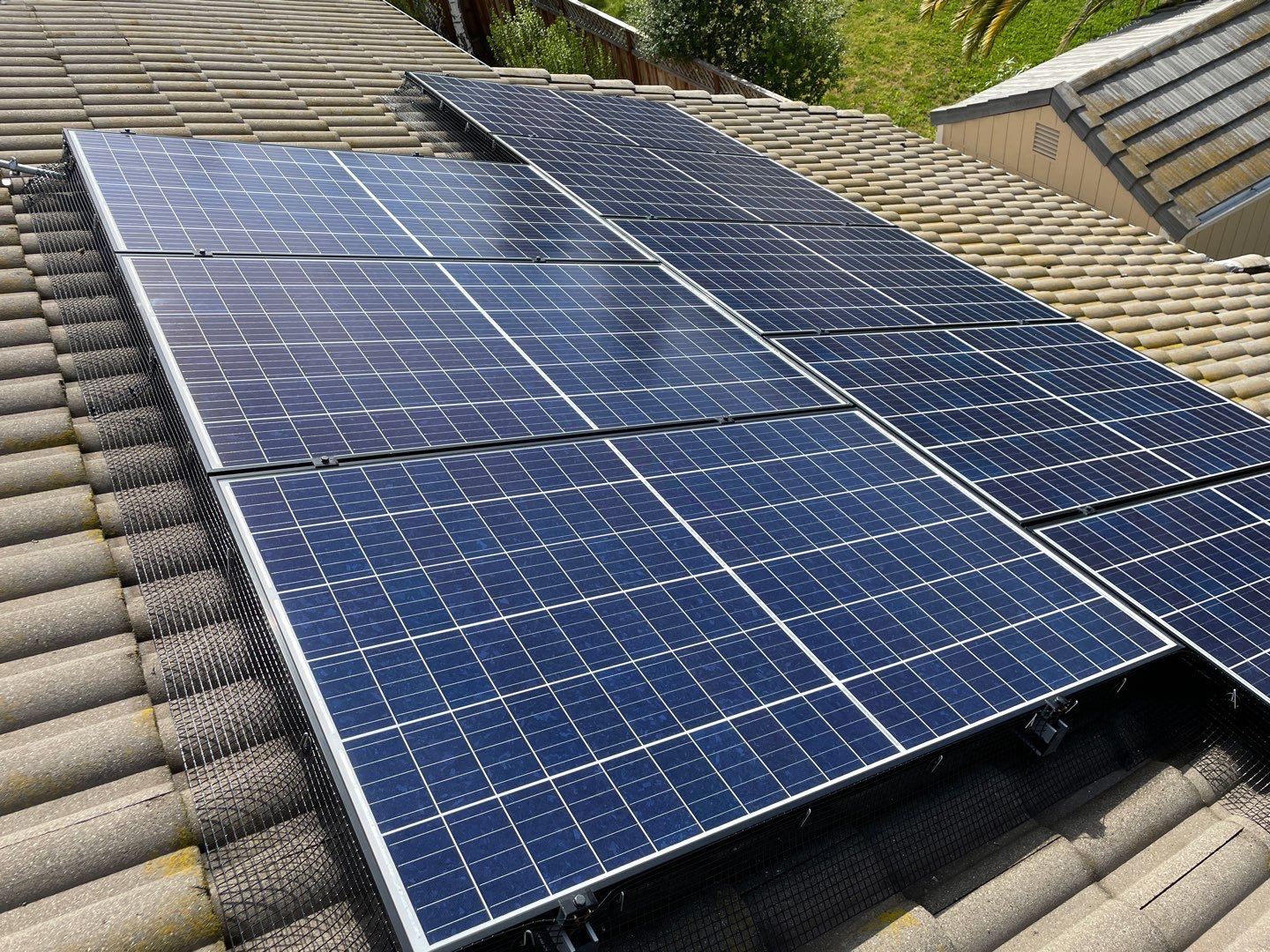 Solar Panel Bird Proofing-Morgan Hill by All One Solar Shine