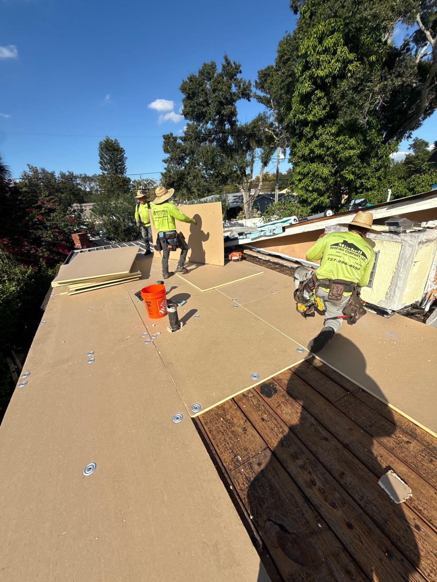 Project in St. Petersburg 33710 by Mitchell Roofing Company LLC 