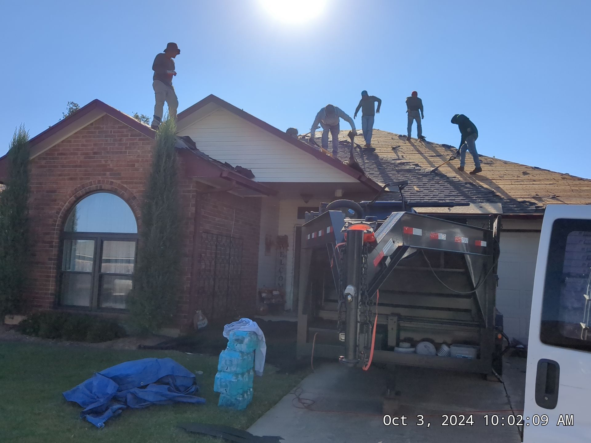 OKC Residential Roofing Installation using Owens Corning by Blackforest Roofing