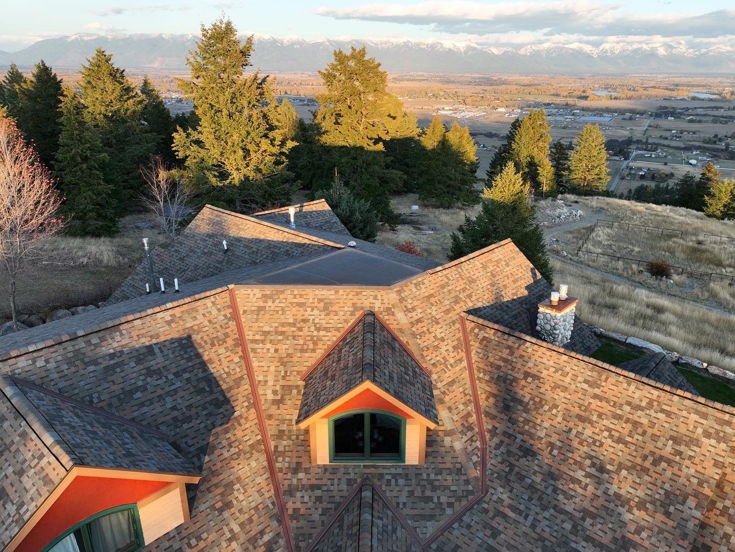 Owens Corning TruDefinition Duration - Aged Copper by Montana Roofing Solutions