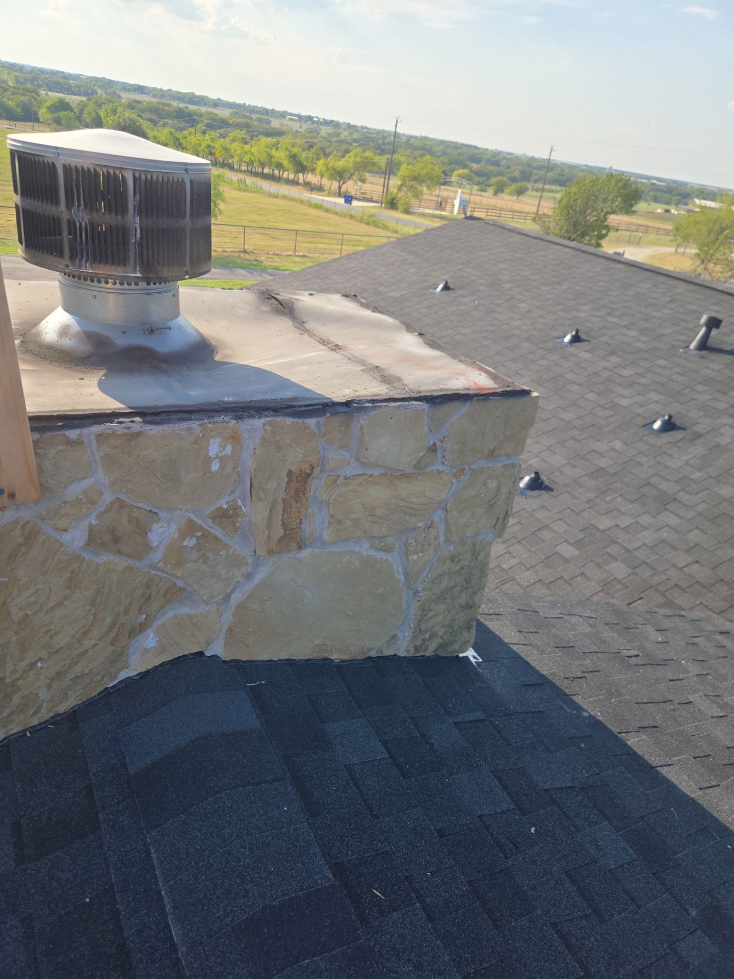 Project in Justin by Lonestar Roofing and Restoration LLC.