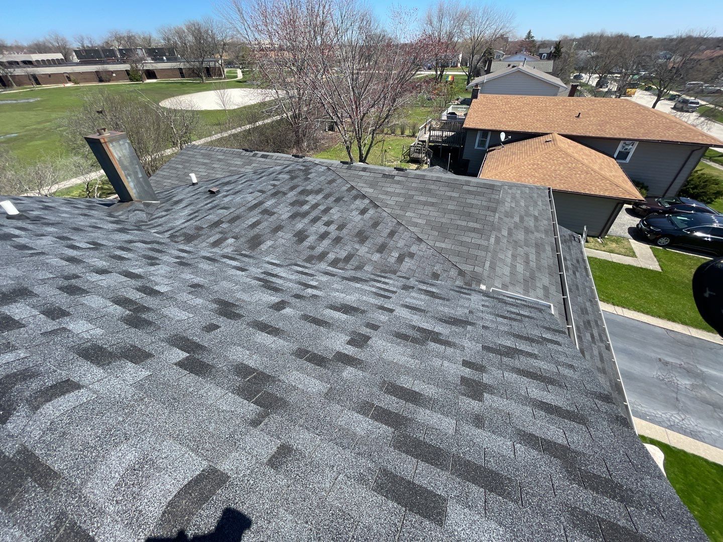 Residential Roofing Installation using GAF Timberline HDZ by Pro Home Services Inc