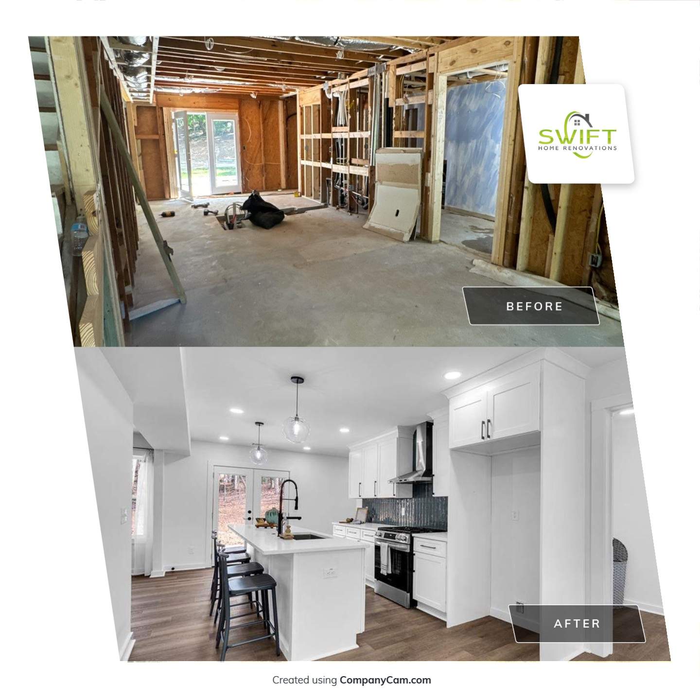 Comprehensive Interior and Exterior Renovation for Marietta Investment Property by Swift Home Renovations