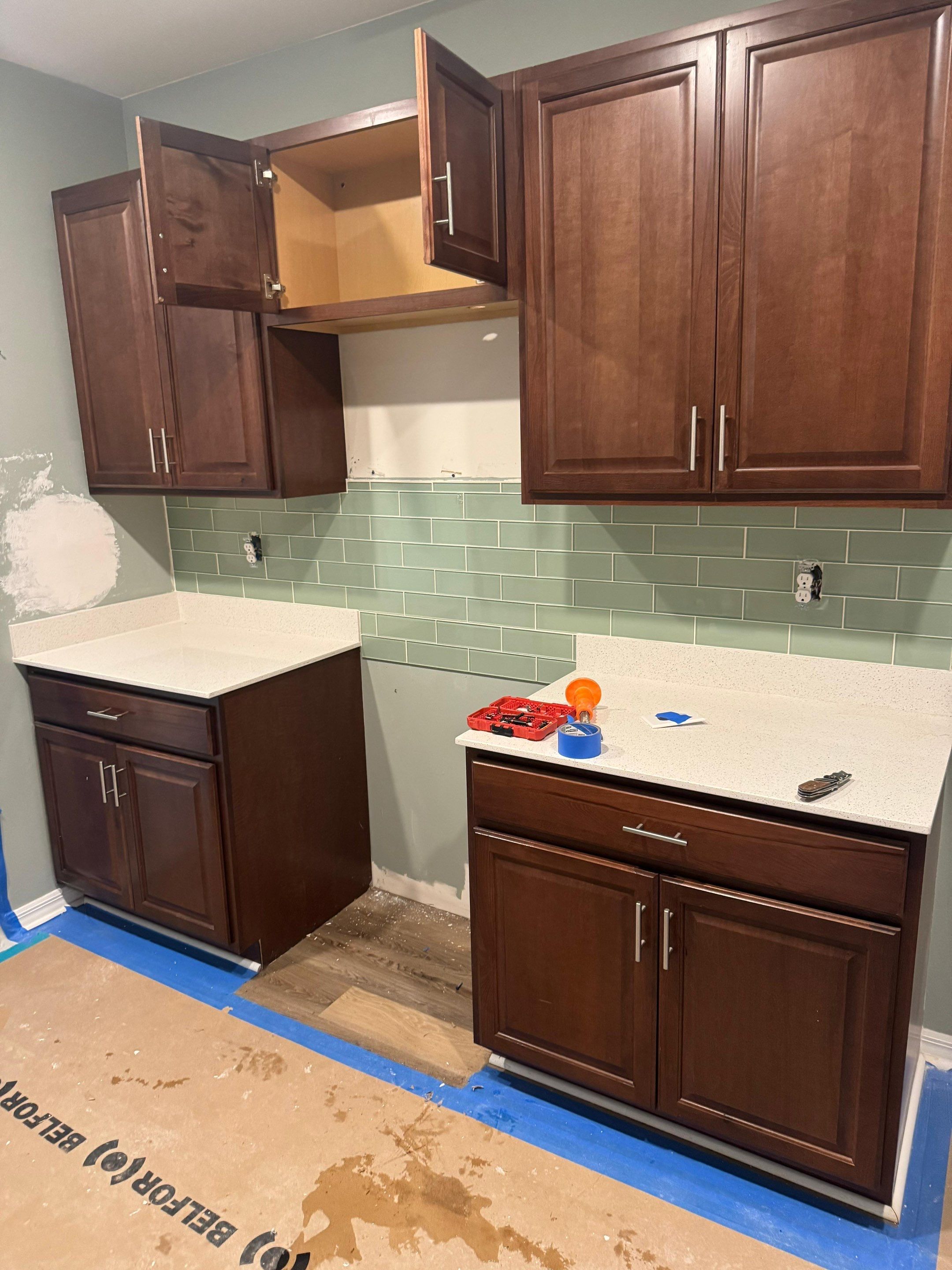 Renovation - New Kitchen by New Wall Contracting