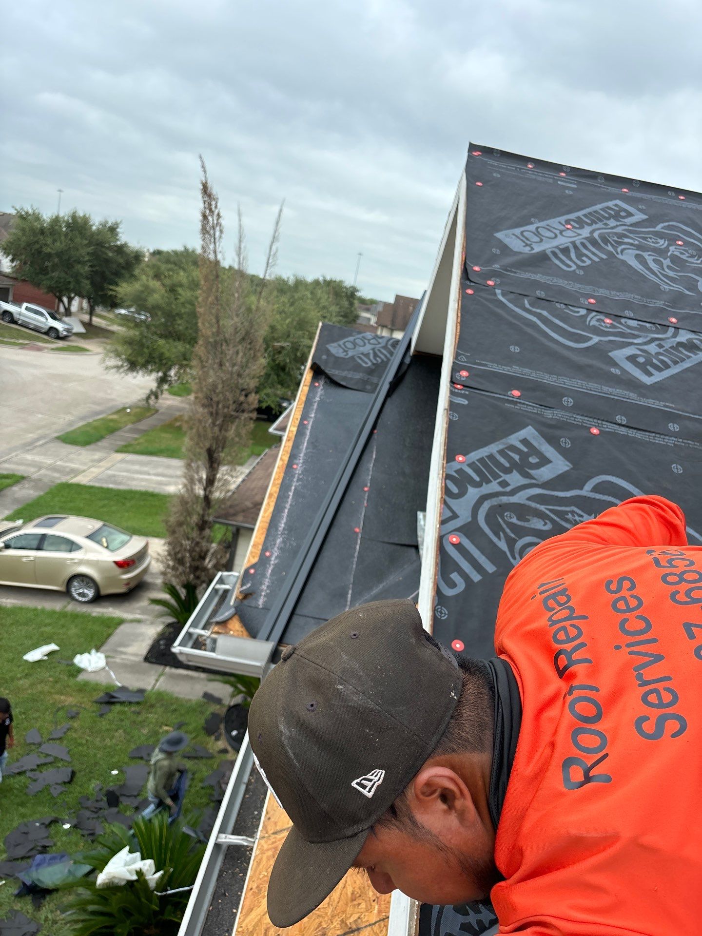 Residential Roofing Repair using Owen's Corning Duration (Lifetime) Shingles by Roof Repair Company