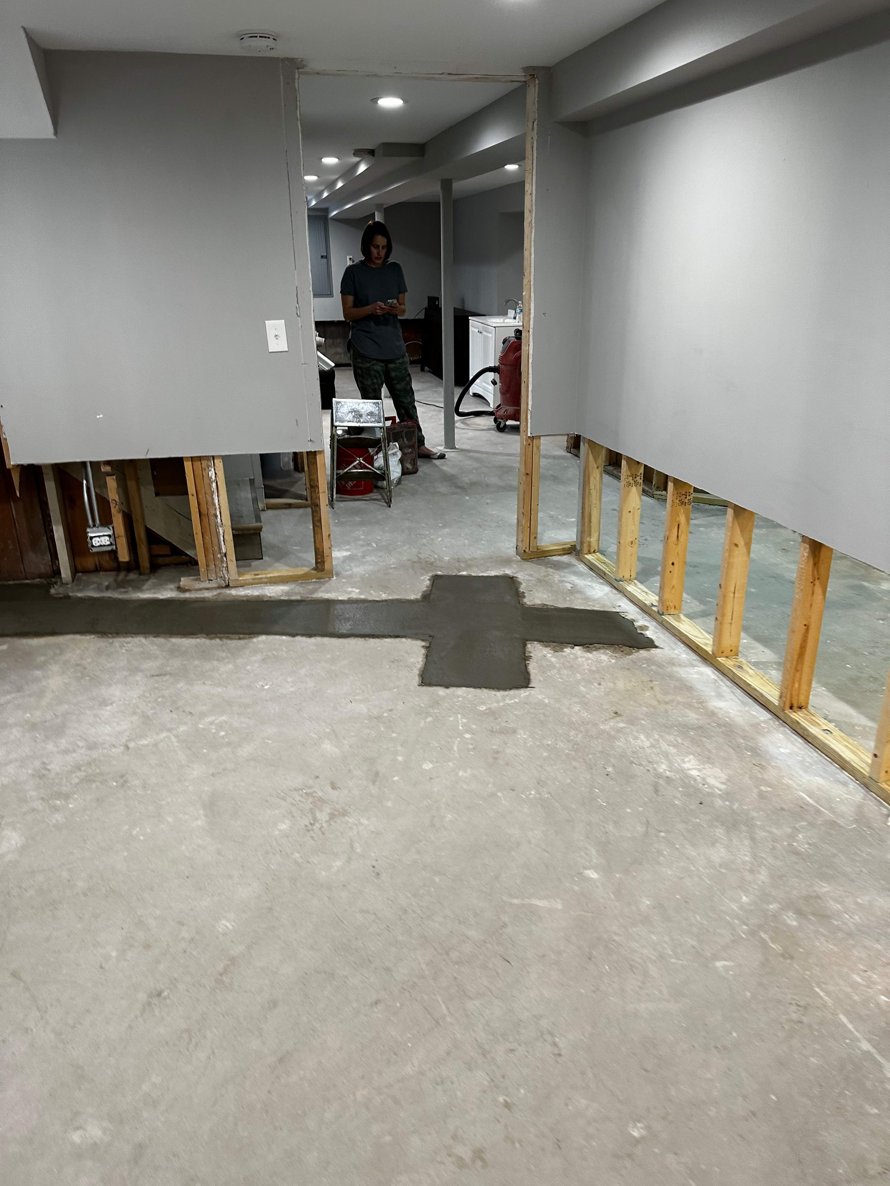 Complete Interior Basement Waterproofing by Allied Water Services