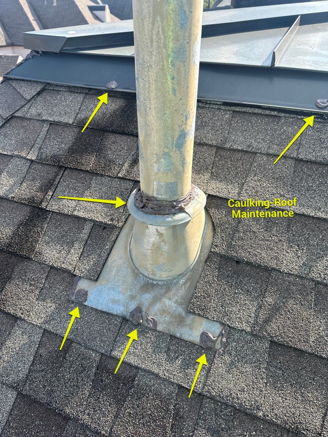 Hail Damage using Owen's Corning Duration (Lifetime) Shingles by Roof Repair Company
