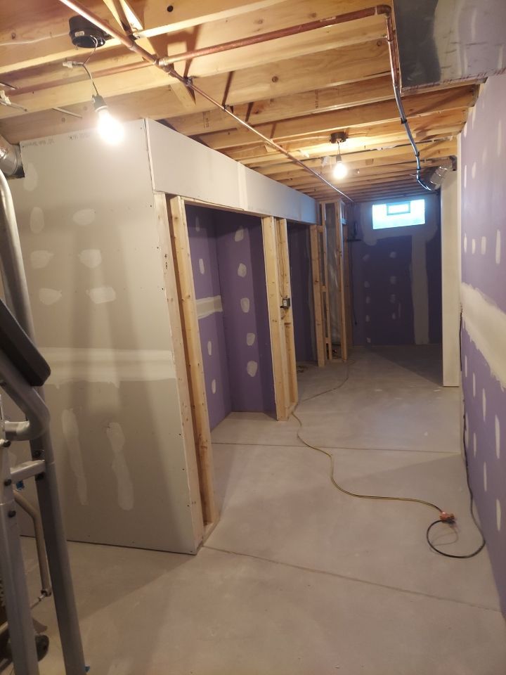 Basement Remodel by Ivy Lea Construction