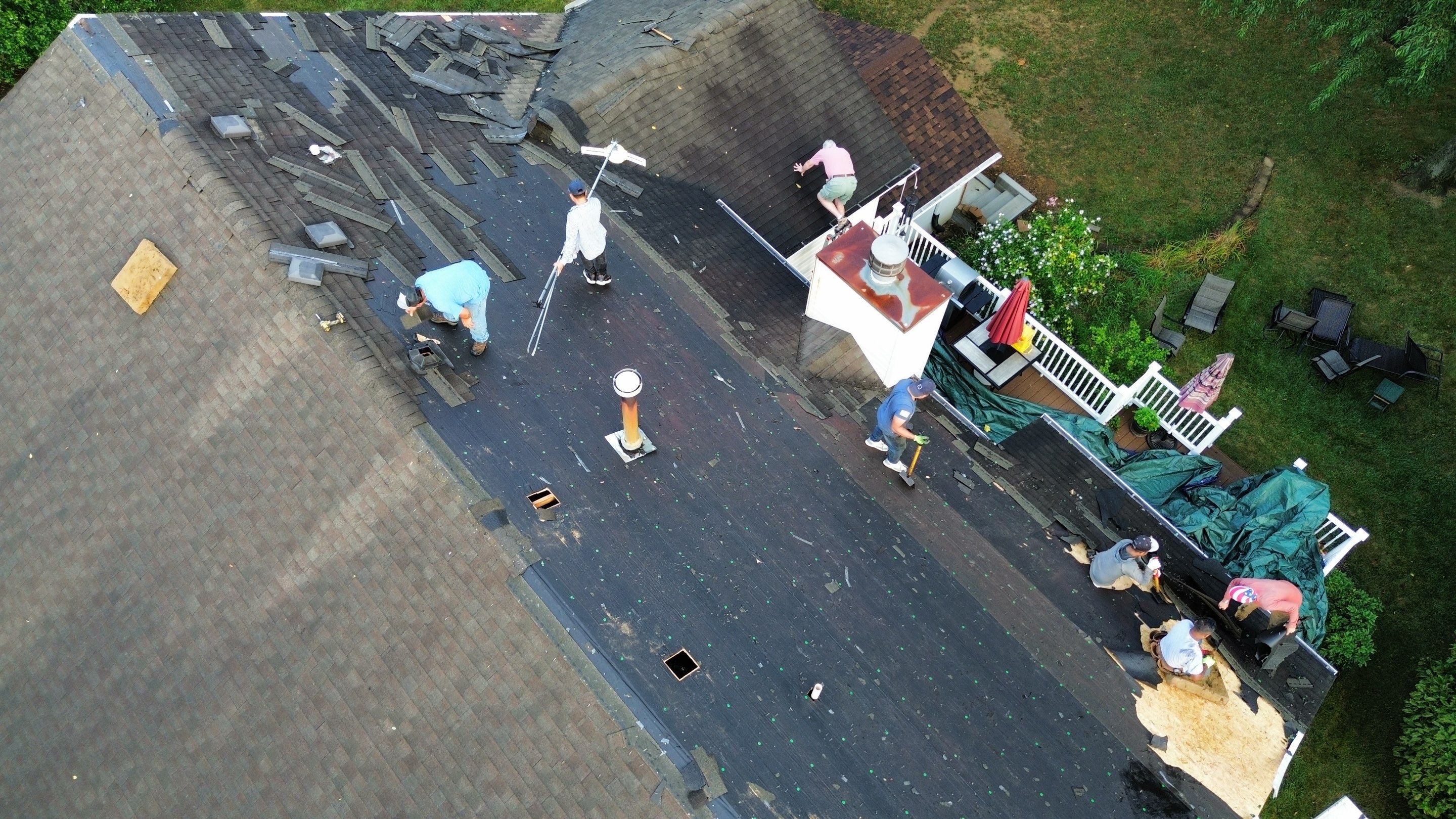 Residential Roofing Installation using Timberline HDZ Shingles - Hickory by RoofX 