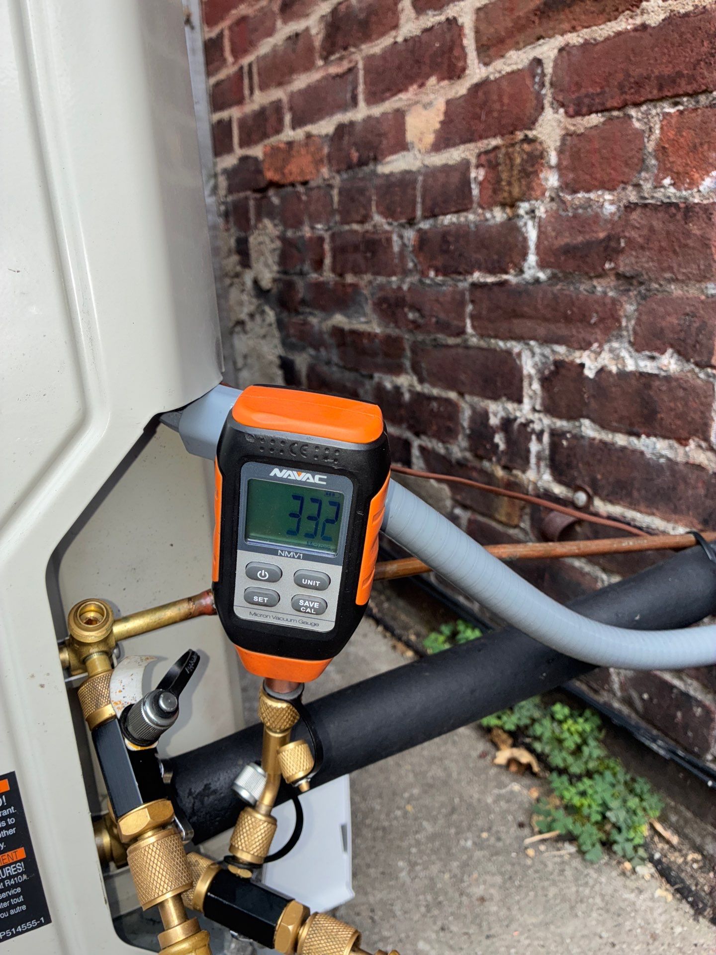 Installing new high efficiency Heat Pump Amana S-Series Heating and Cooling System by Sureway Comfort John Wilcox Plumbing Heating Cooling