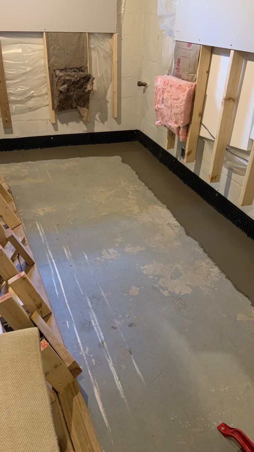 Saving Michael’s Finished Basement by Waterproofing Northeast