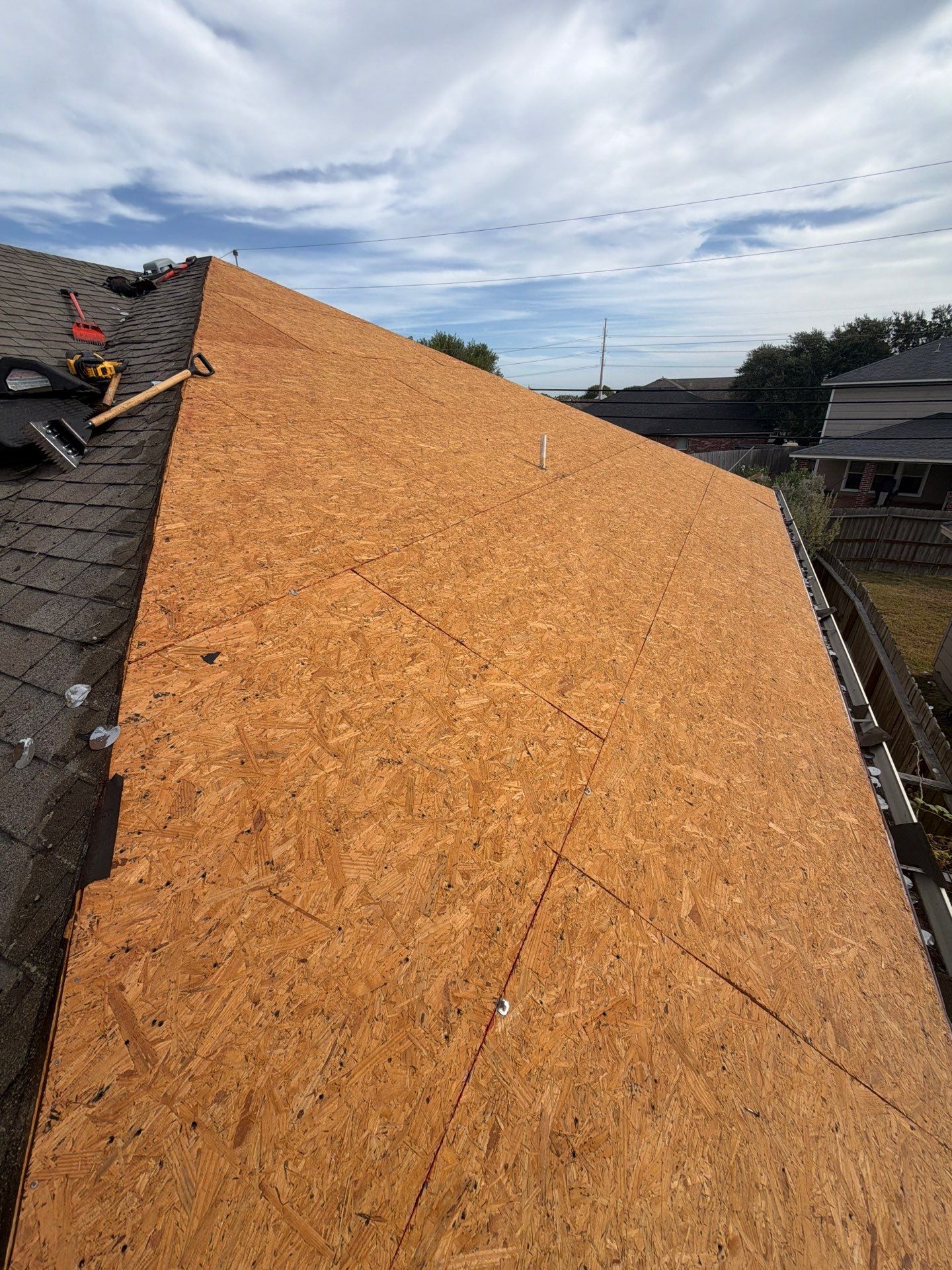 New Roof with better Ventilation  by Bayfront Roofing and Construction