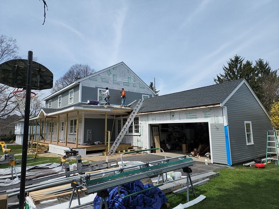 Siding Installation using James Hardie by UBrothers Construction
