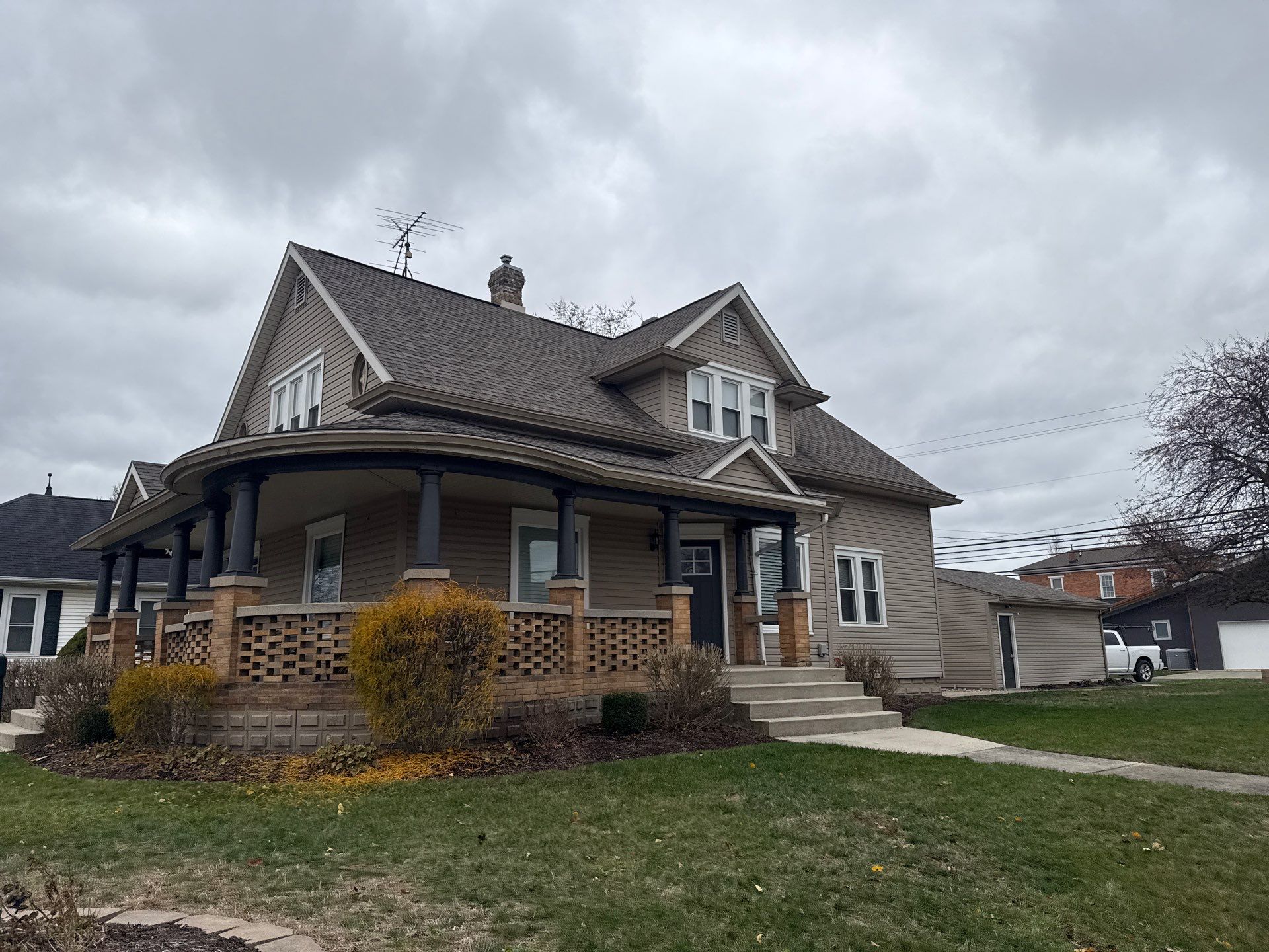 Project in New Bremen by Nitro Roofing and Construction
