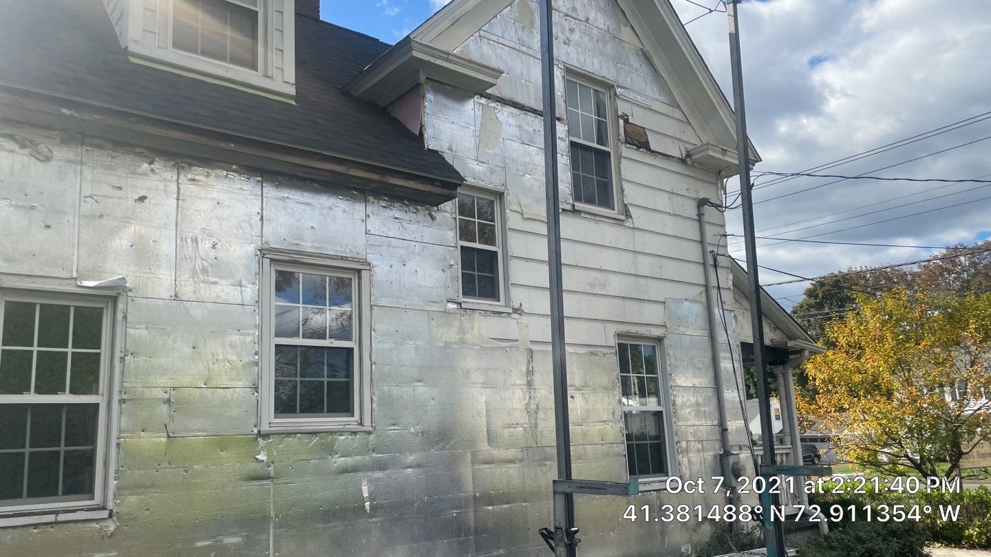 New roofing siding and gutters in new have CT by A Plus Exterior