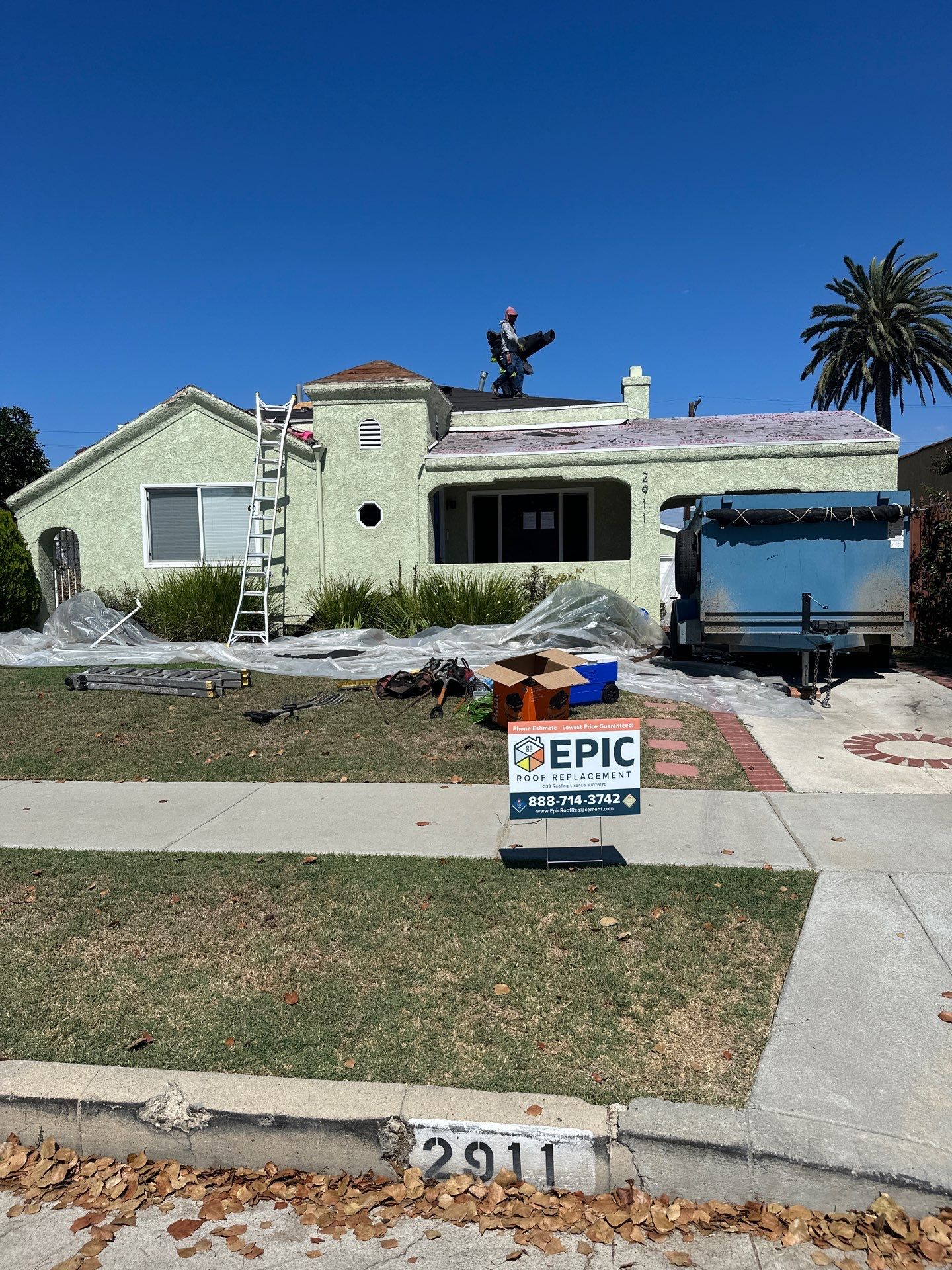 Roof Replacement - Los Angeles, CA 90043 by Epic Roof Replacement