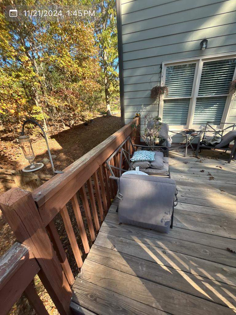 Deck Build using Pressure Treated Pine in Canton, GA by Nelson Exteriors