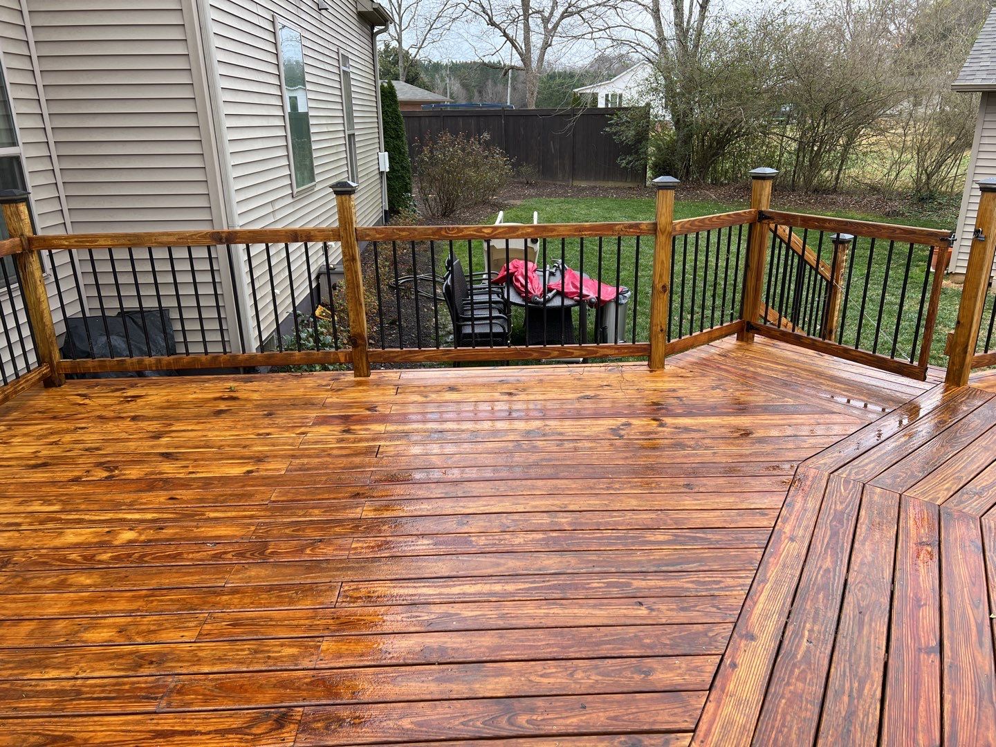 Weathered Deck using Wood Sealant by DuraSeal