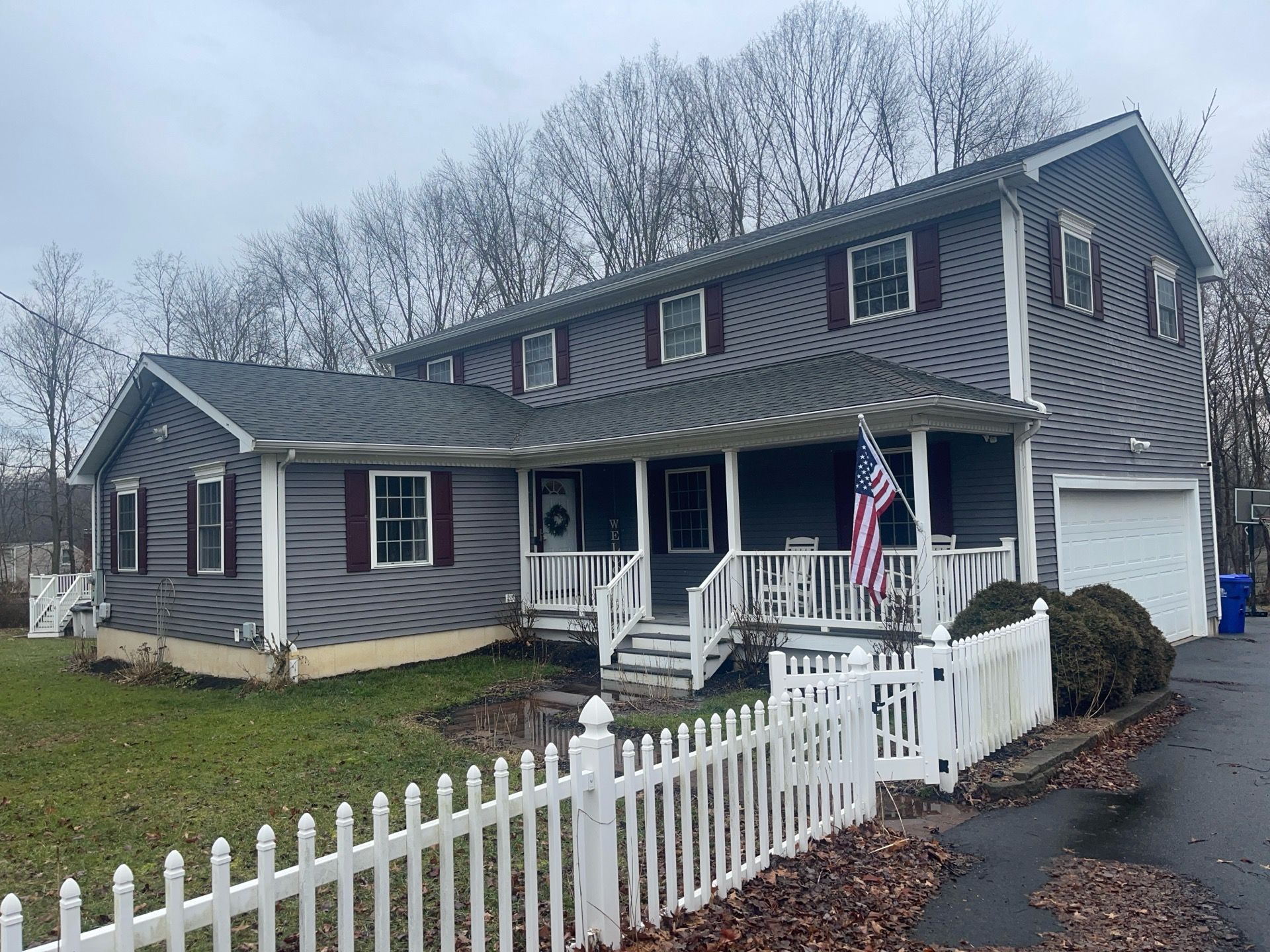 Residential Roofing Installation using Owens Corning TruDefinition Duration AR - Williamsburg Gray by A Plus Exterior