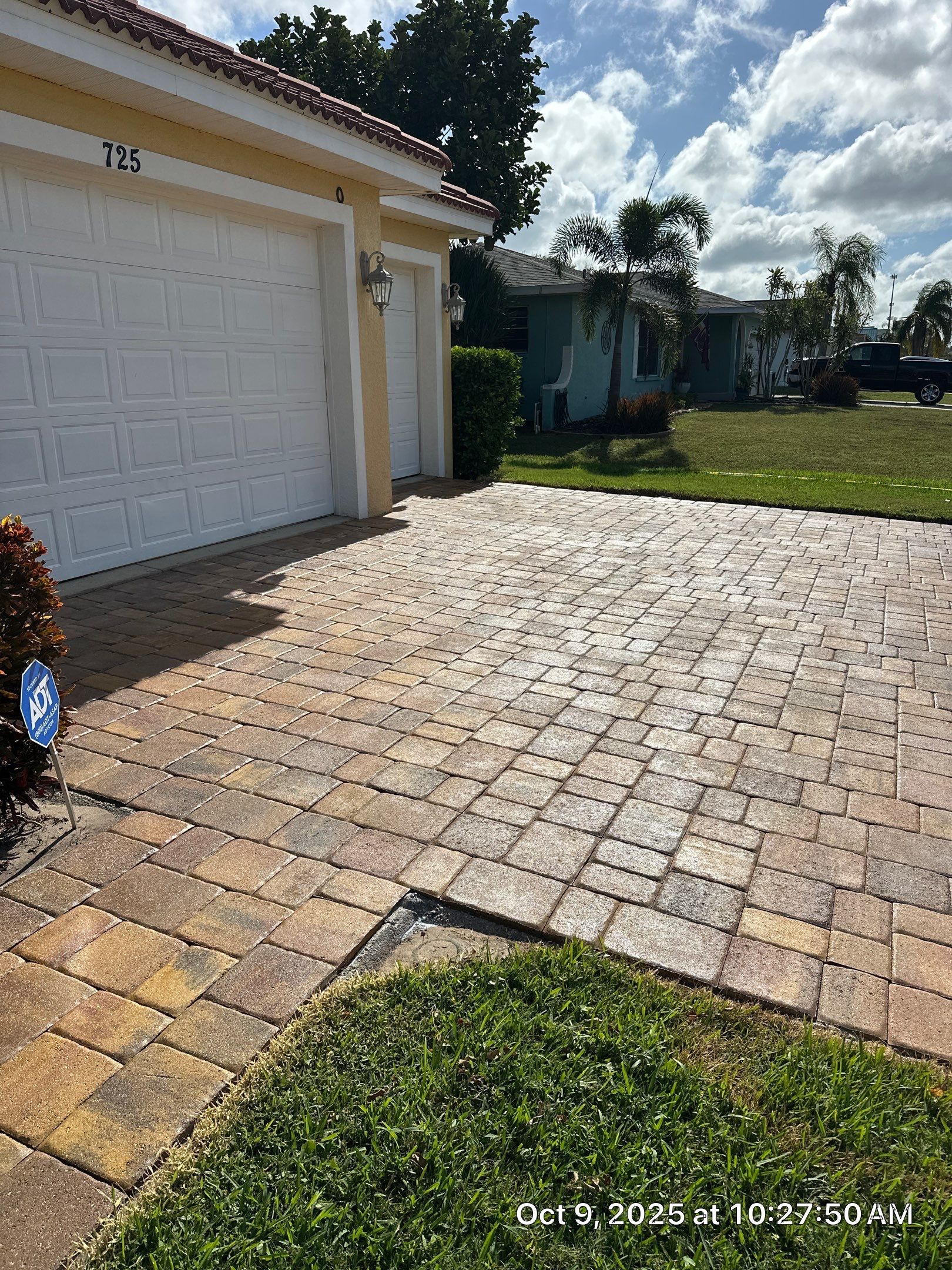 Driveway and Pool Deck Paver Restoration in Apollo Beach by Supreme Paver Experts
