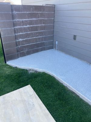 Patio Transformation using Limestone Hybrid