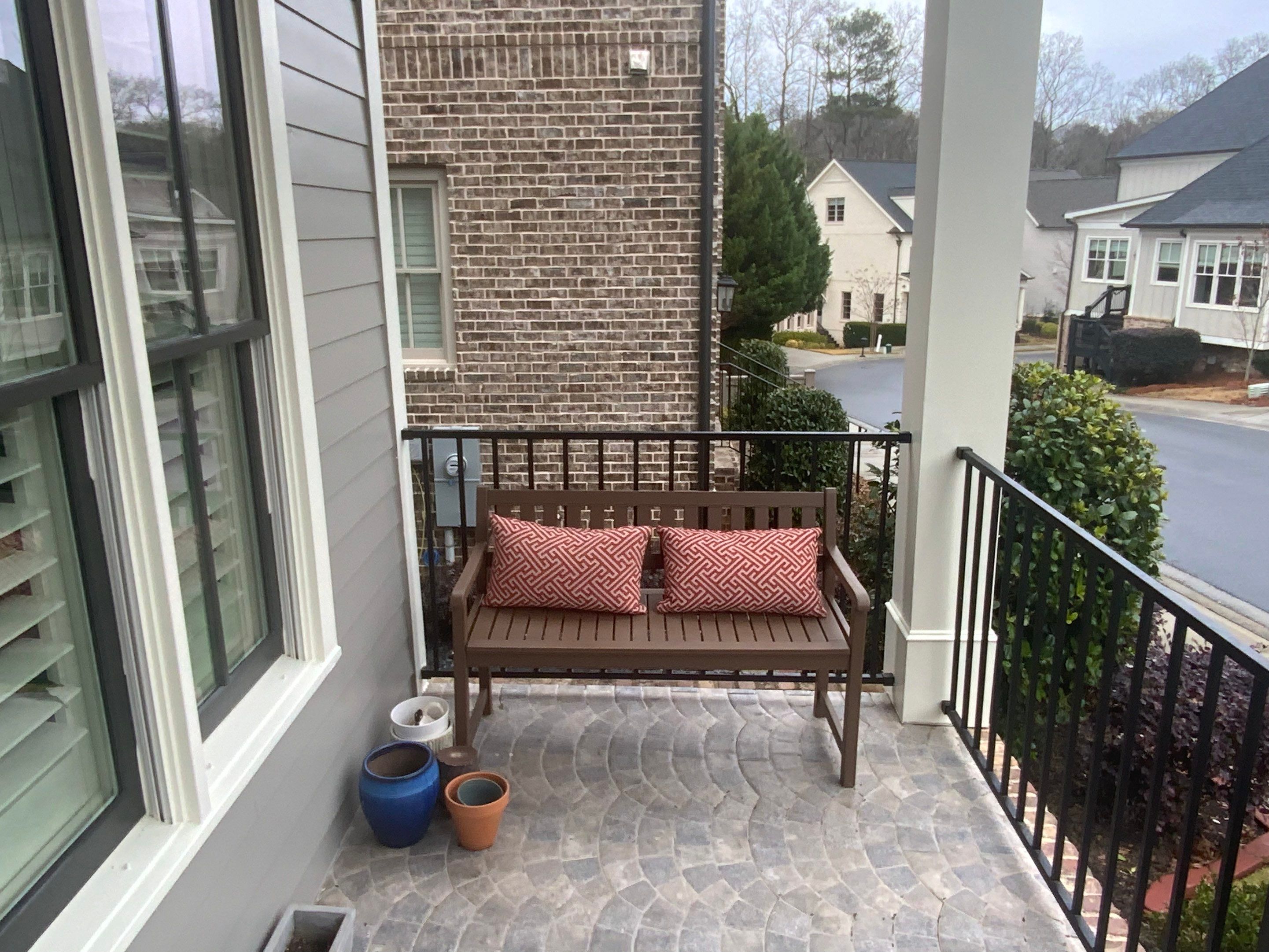 Modern Black Metal Railing and Composite Deck Upgrade in Norcross by Swift Home Renovations