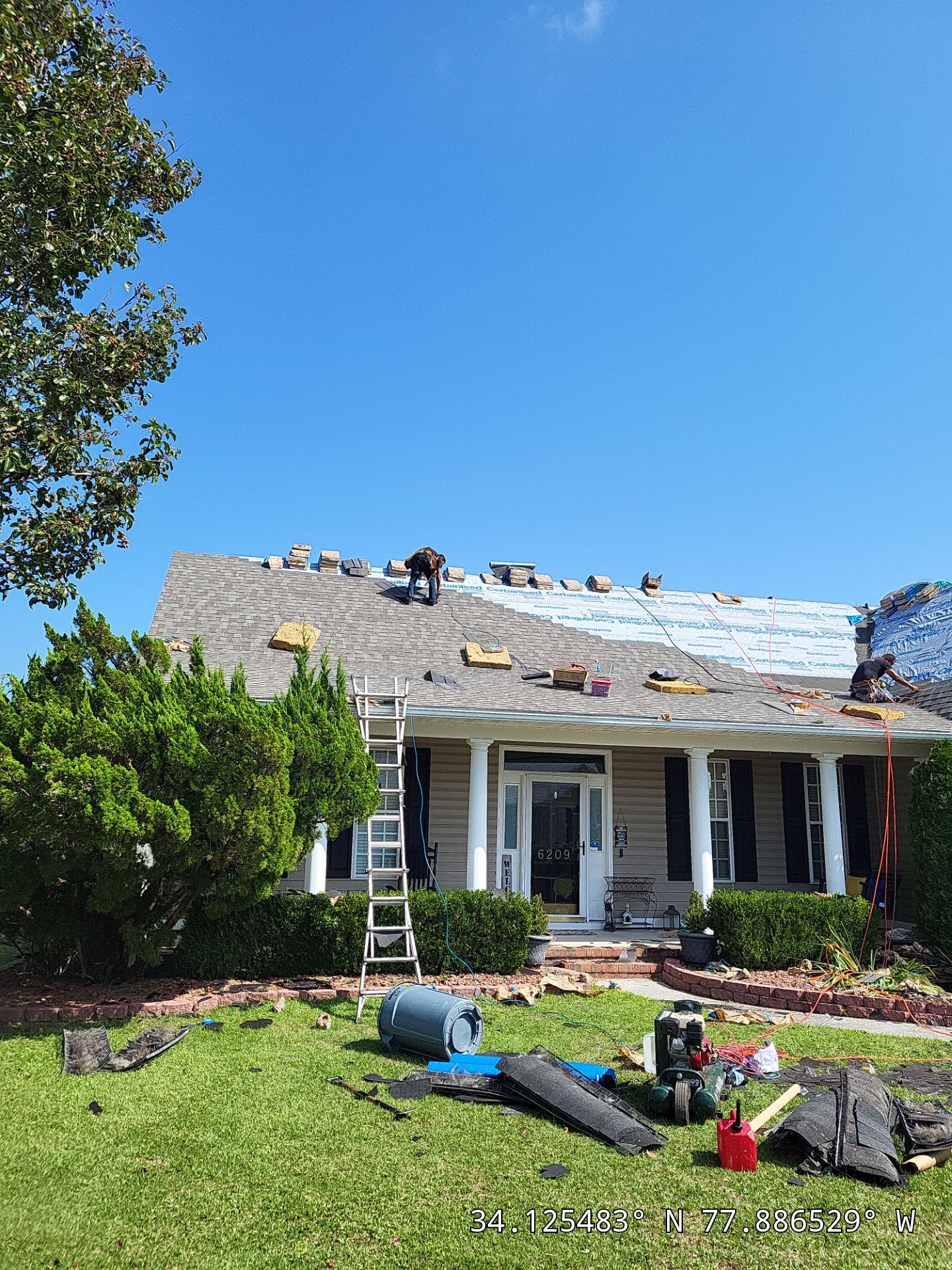 Wilmington Storm Claim Roof Replacement with Ventilation Upgrades by RGR Construction and Roofing, LLC