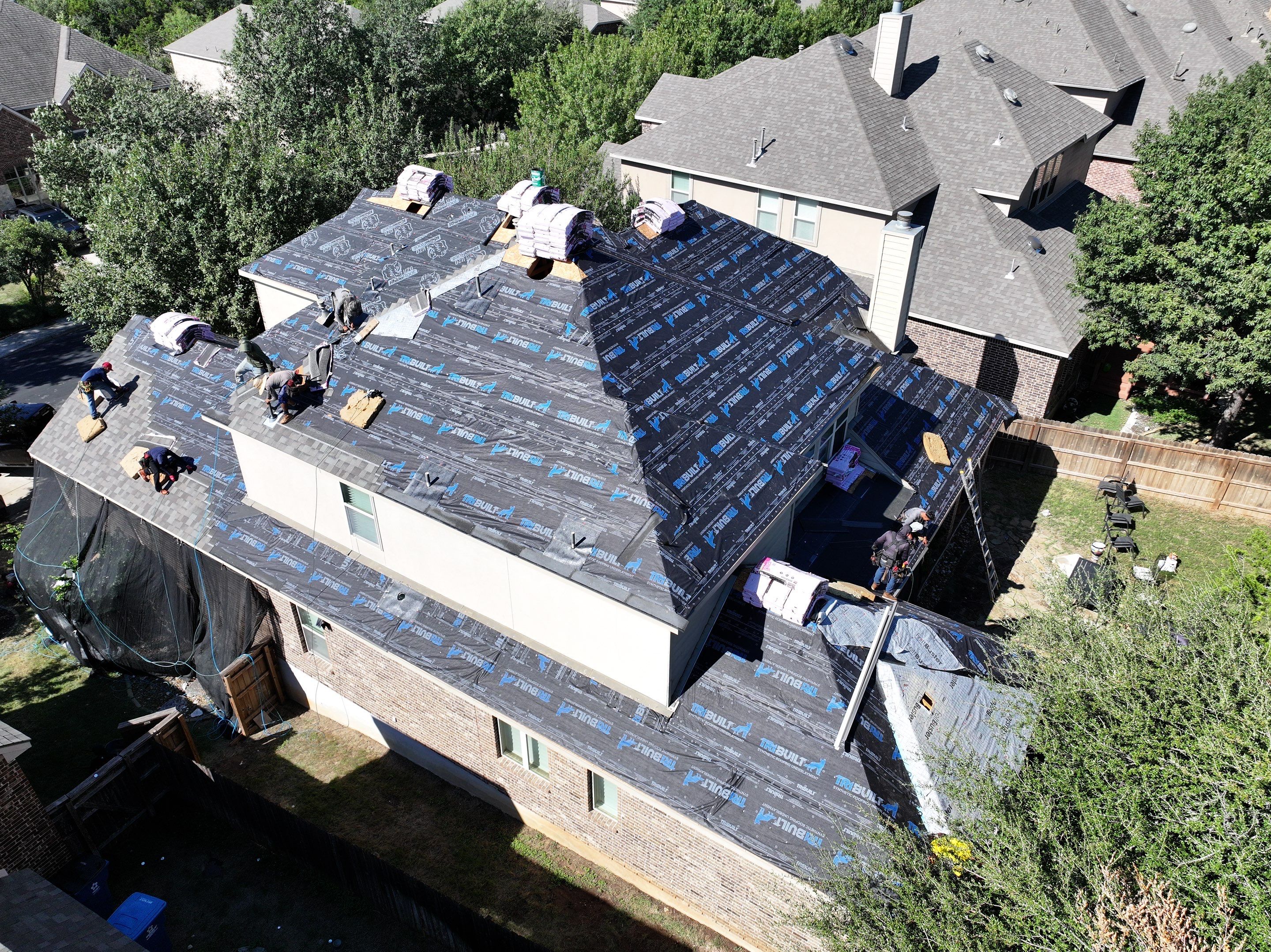 Residential Roof Replacement by Premier Roofing and Contracting