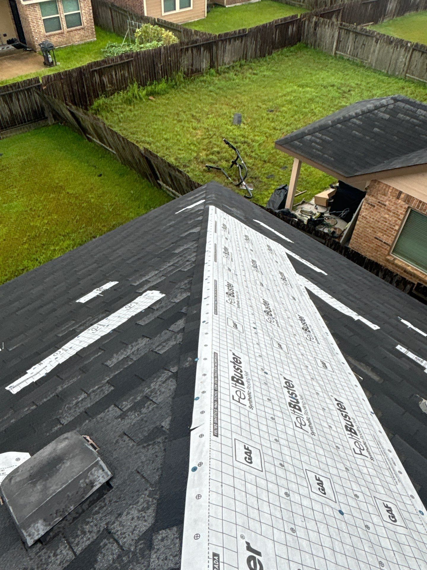 Residential Roofing Repair using Owen's Corning Duration (Lifetime) Shingles by Roof Repair Services LLC